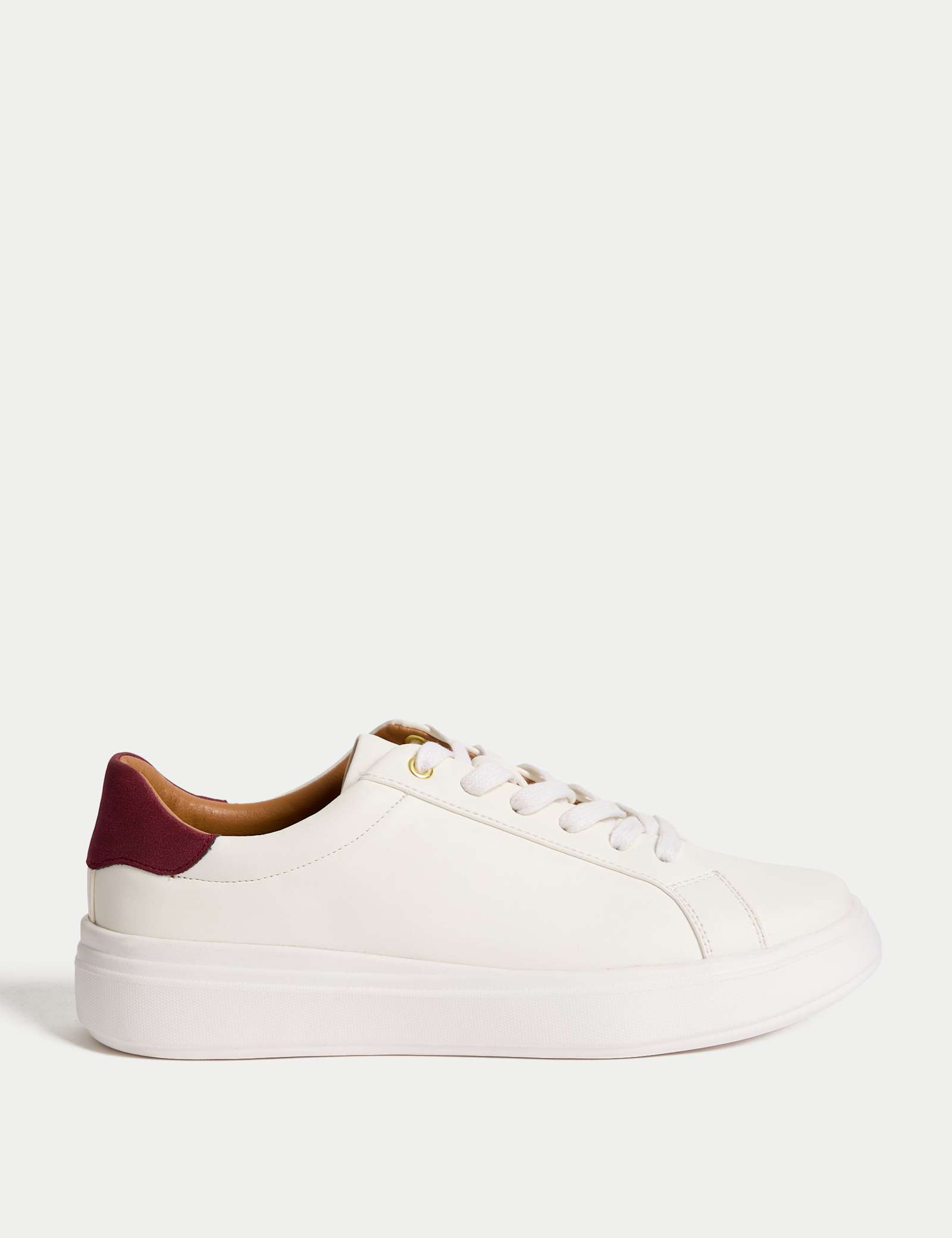 Lace Up Platform Trainers - image 4