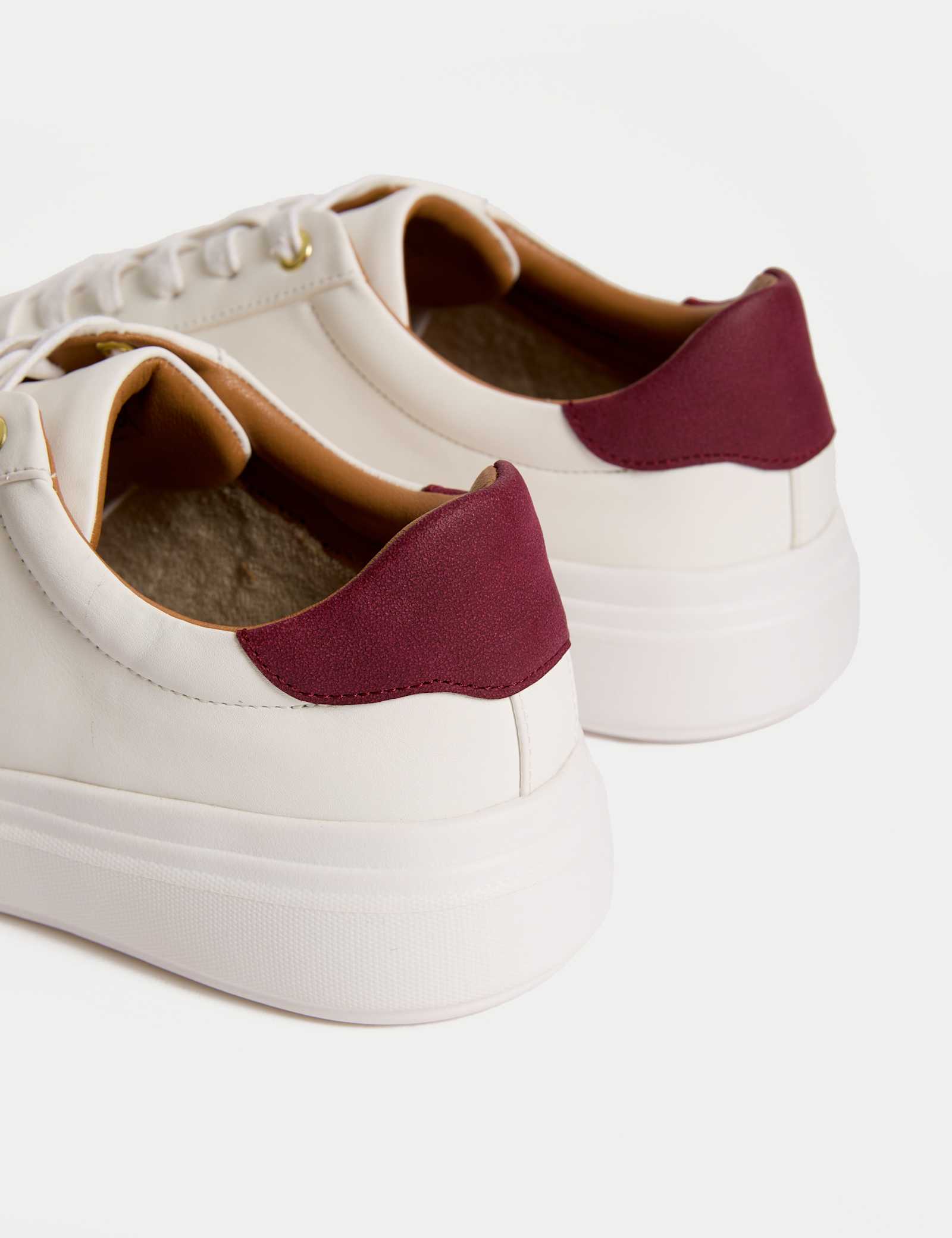 Lace Up Platform Trainers - image 5