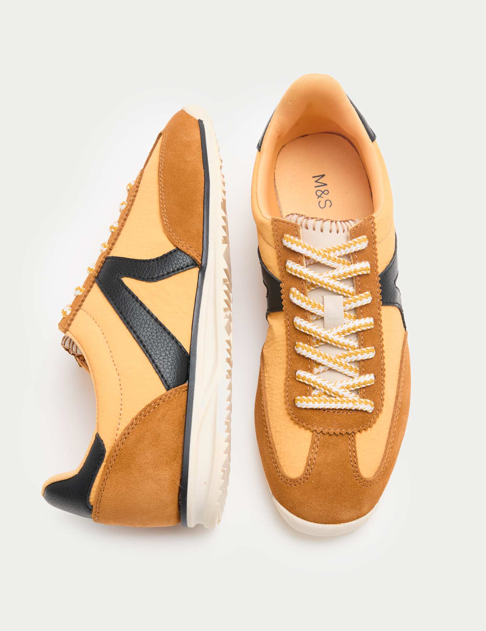 Suede Side Detail Trainers - image 2