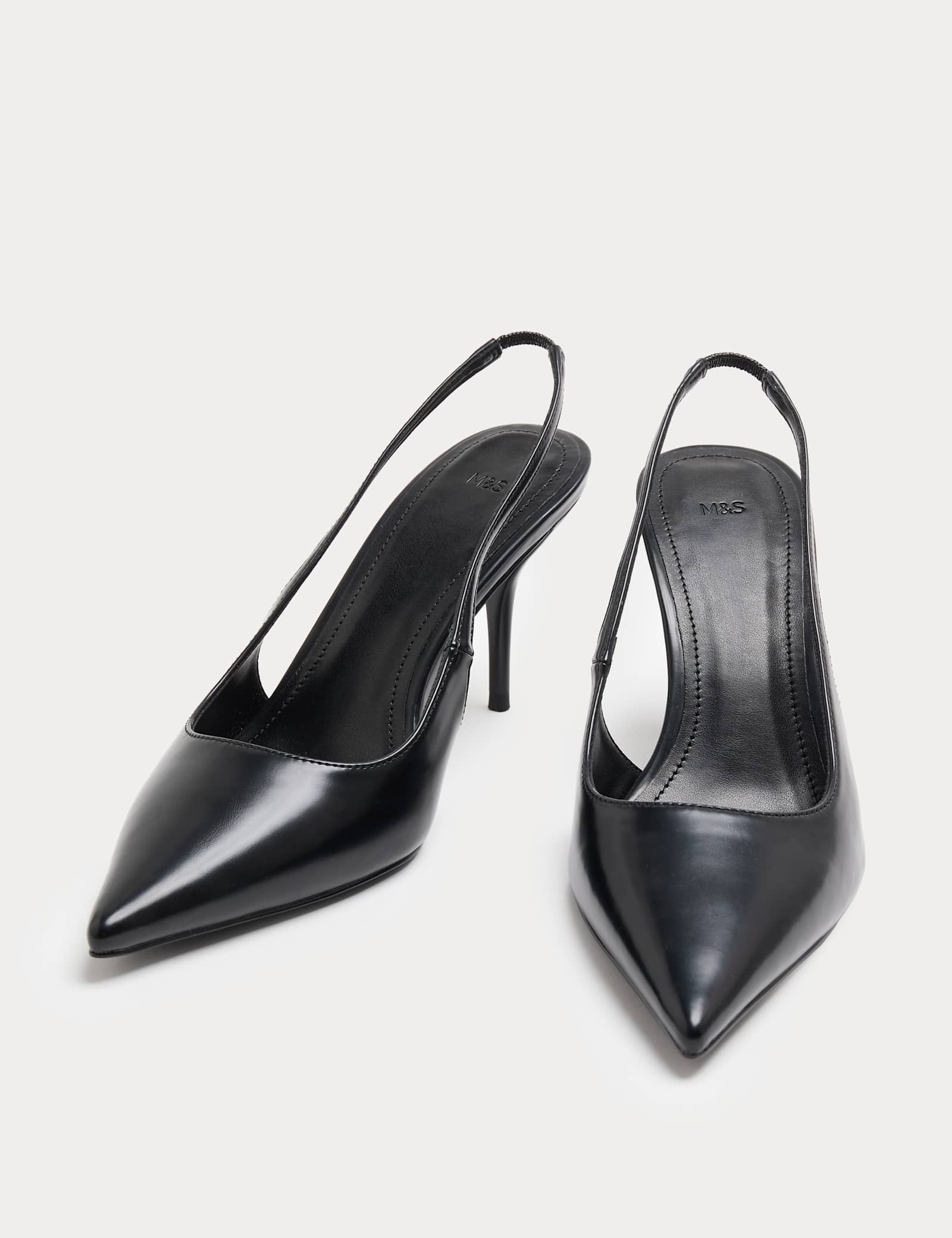 Stiletto Heel Pointed Sling Back Shoes - image 2