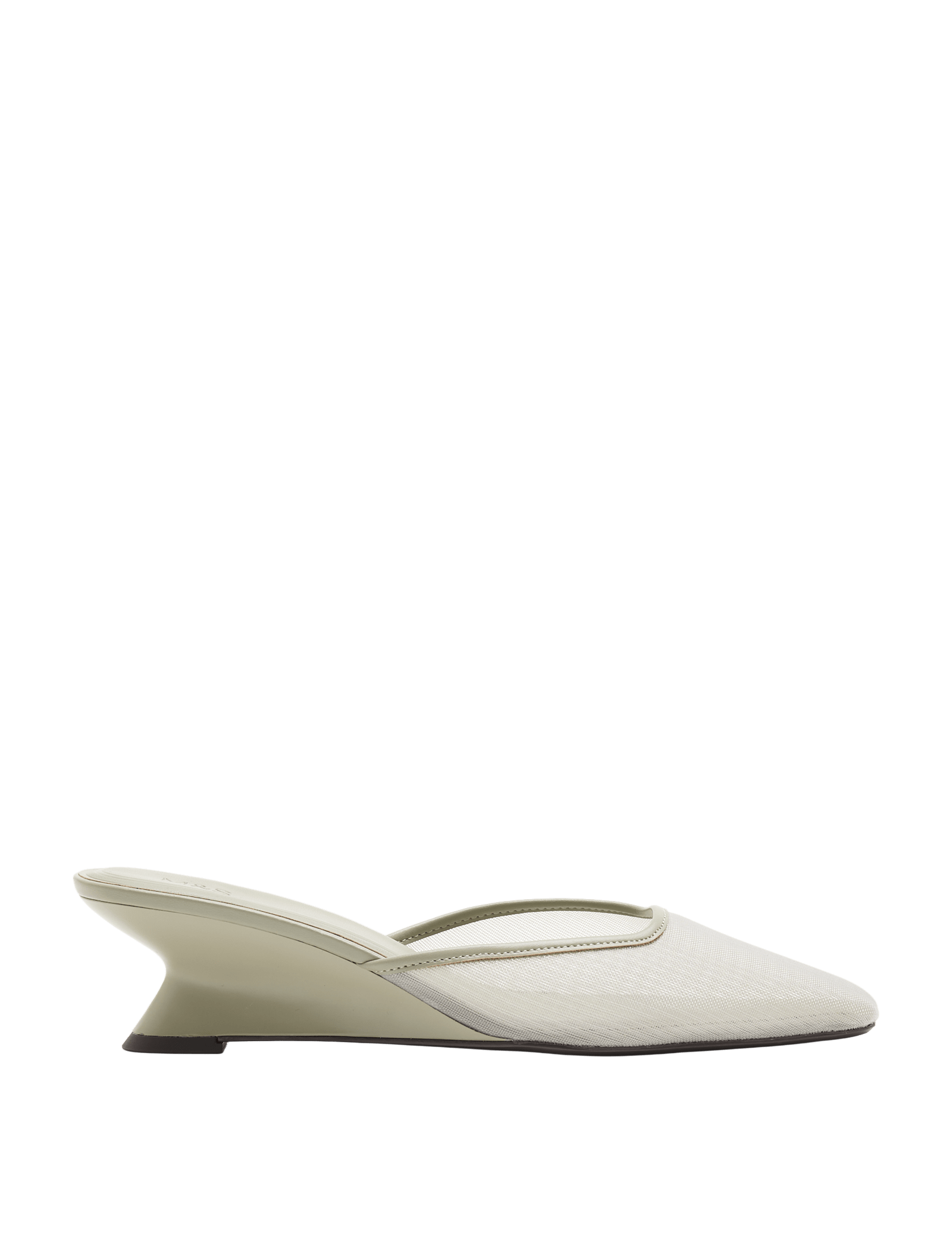 Mesh Wedge Pointed Mules - image 5