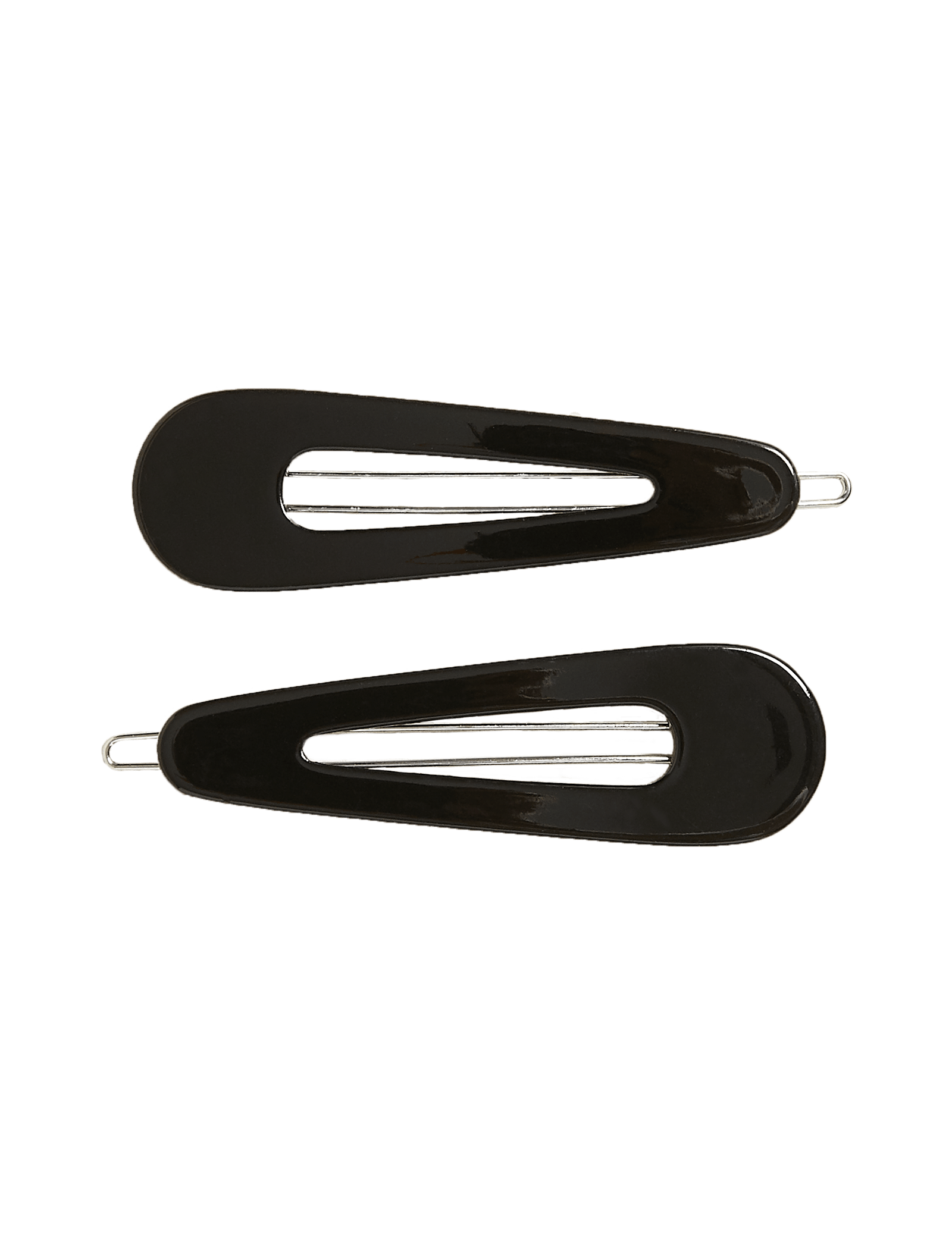 2 Pack Tortoiseshell Print Hair Clips - image 3