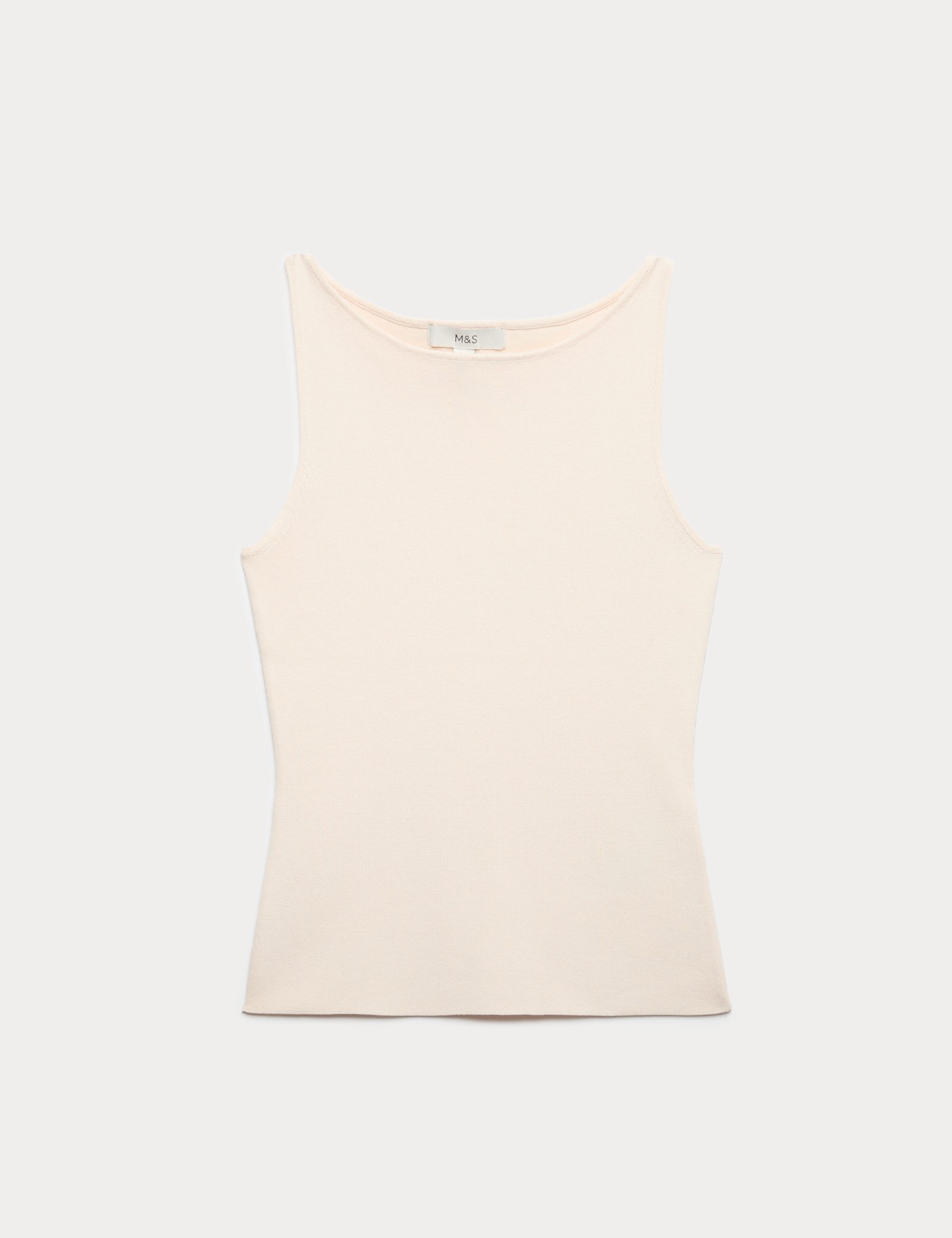 Crew Neck Slim Fit Knitted Vest - image 1
