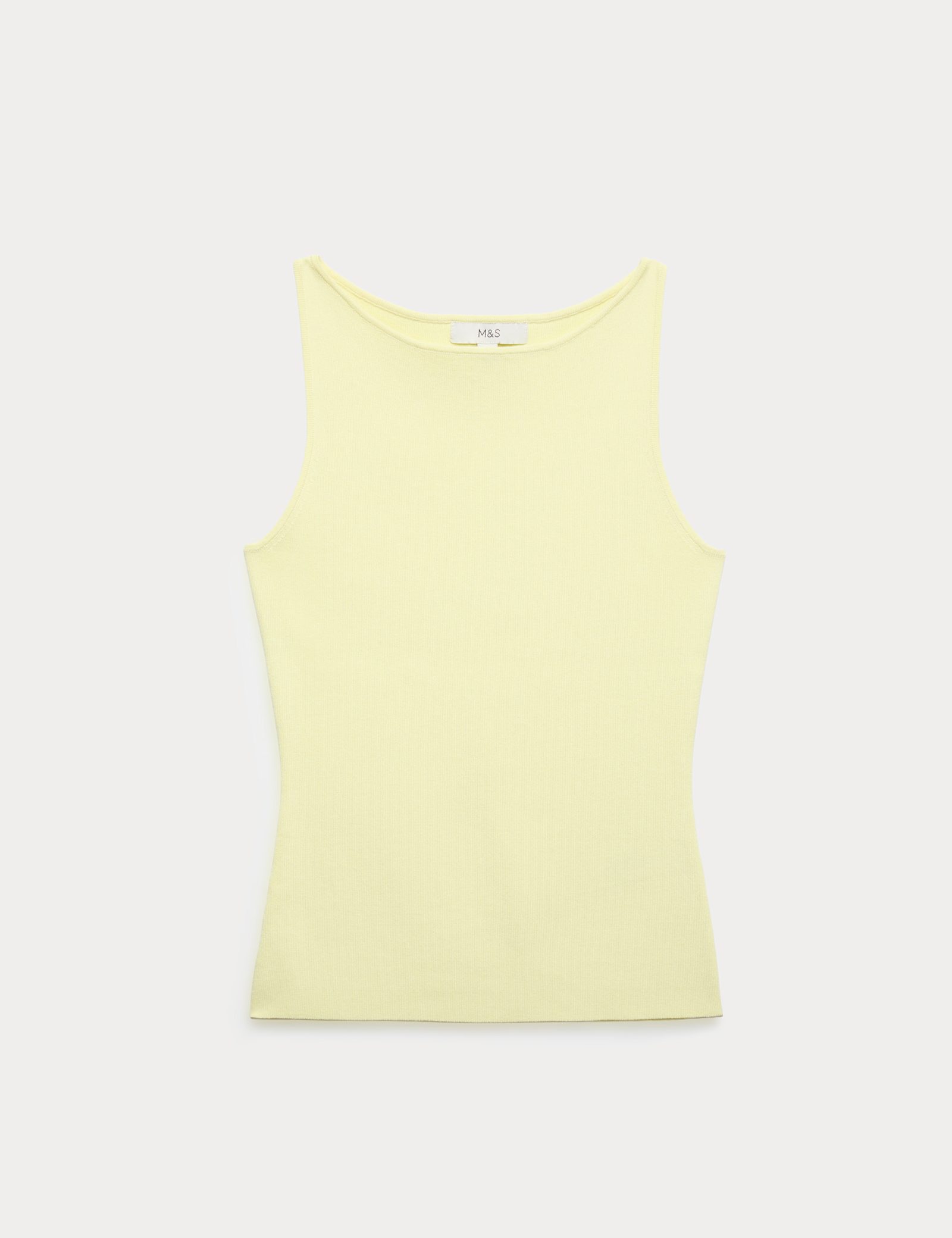 Crew Neck Slim Fit Knitted Vest - image 2
