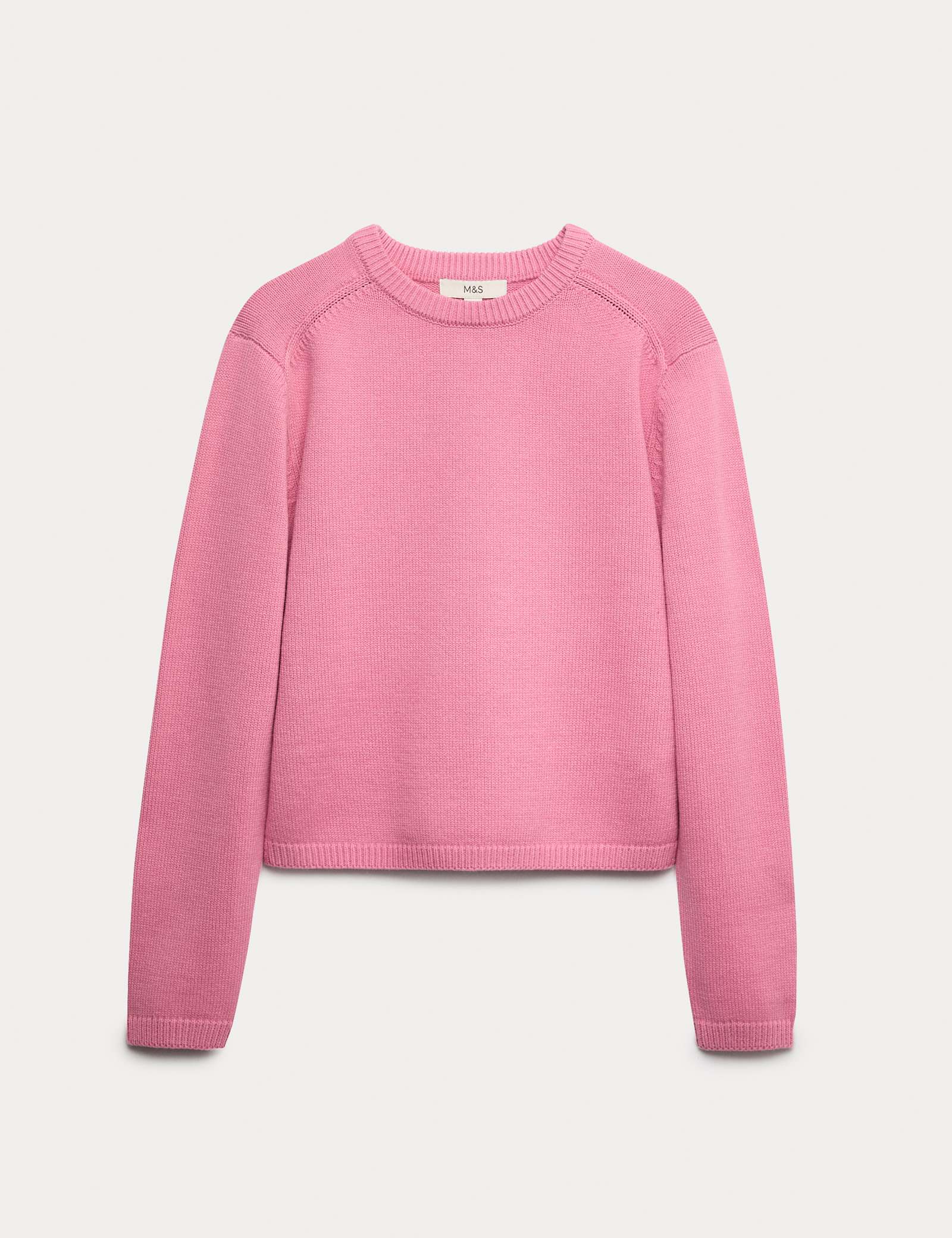 Cotton Rich Cropped Jumper - image 1