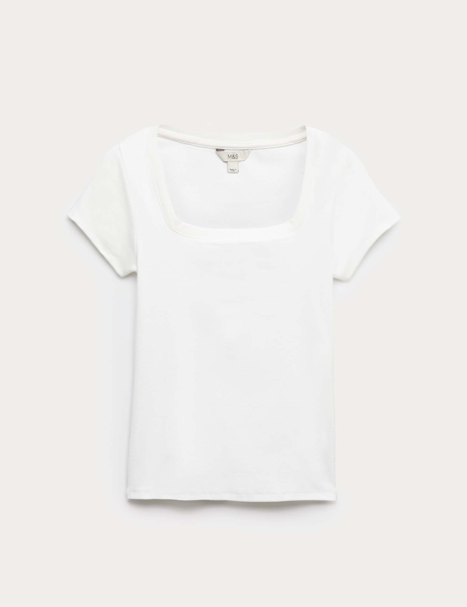 Cotton Rich Premium Square Neck Top - image 1