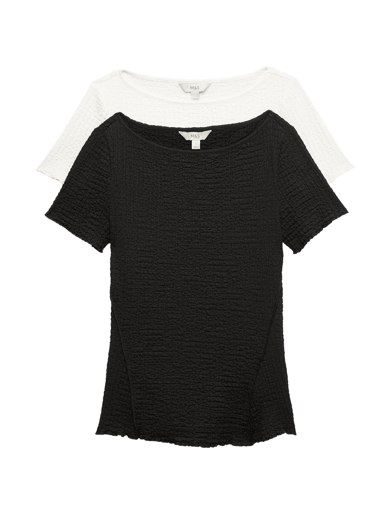 2 Pack Textured Tops - image 3