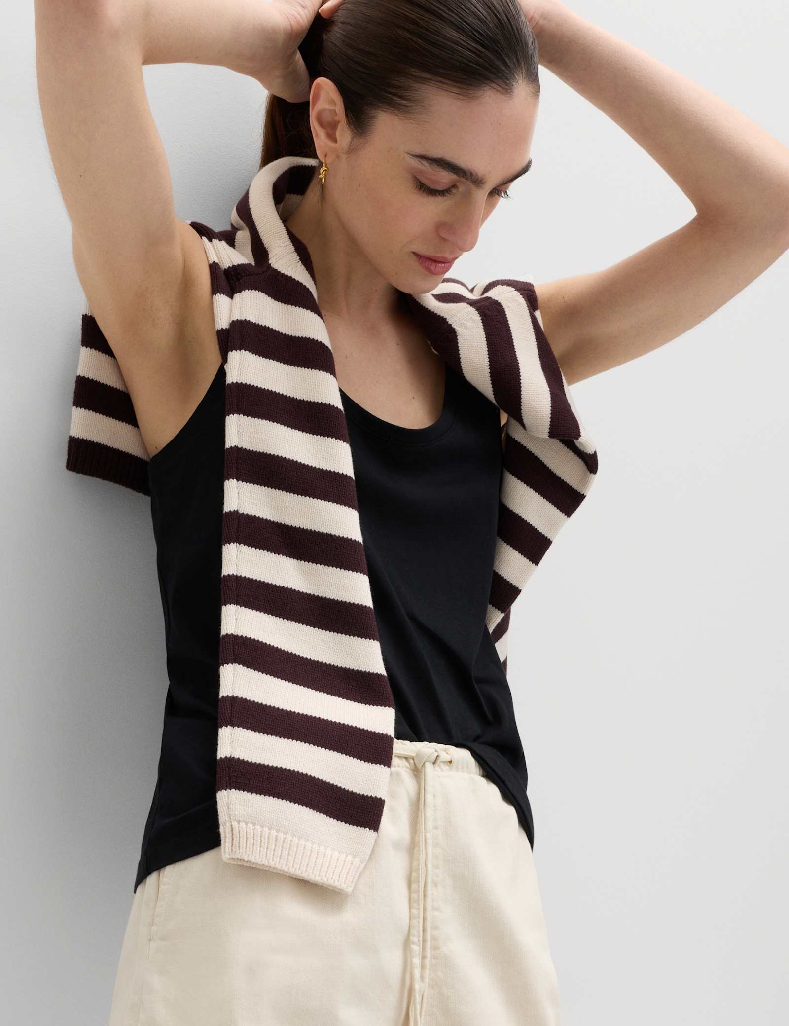 4 Pack Cotton Rich Vest Tops - image 1