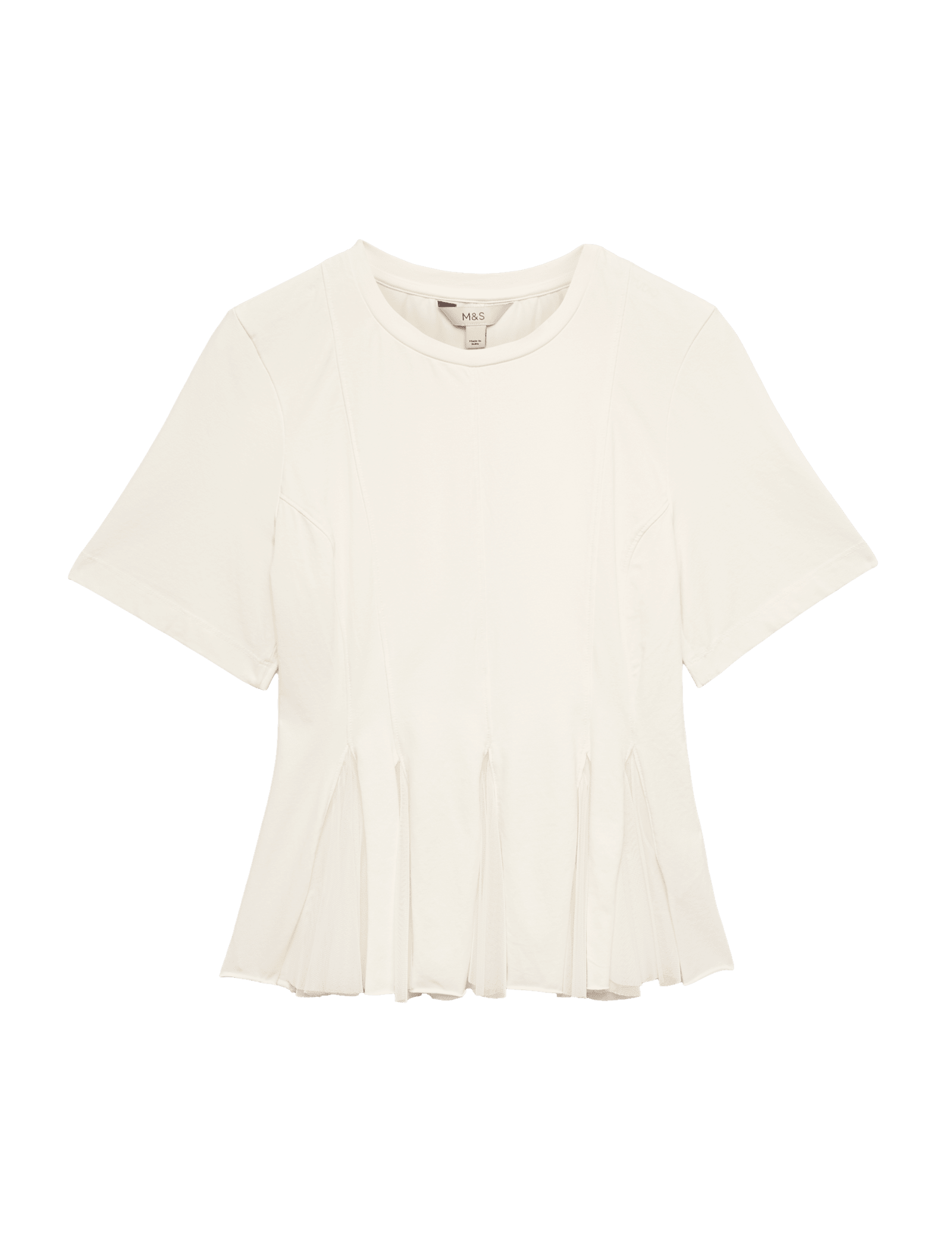Cotton Rich Crew Neck Top - image 3