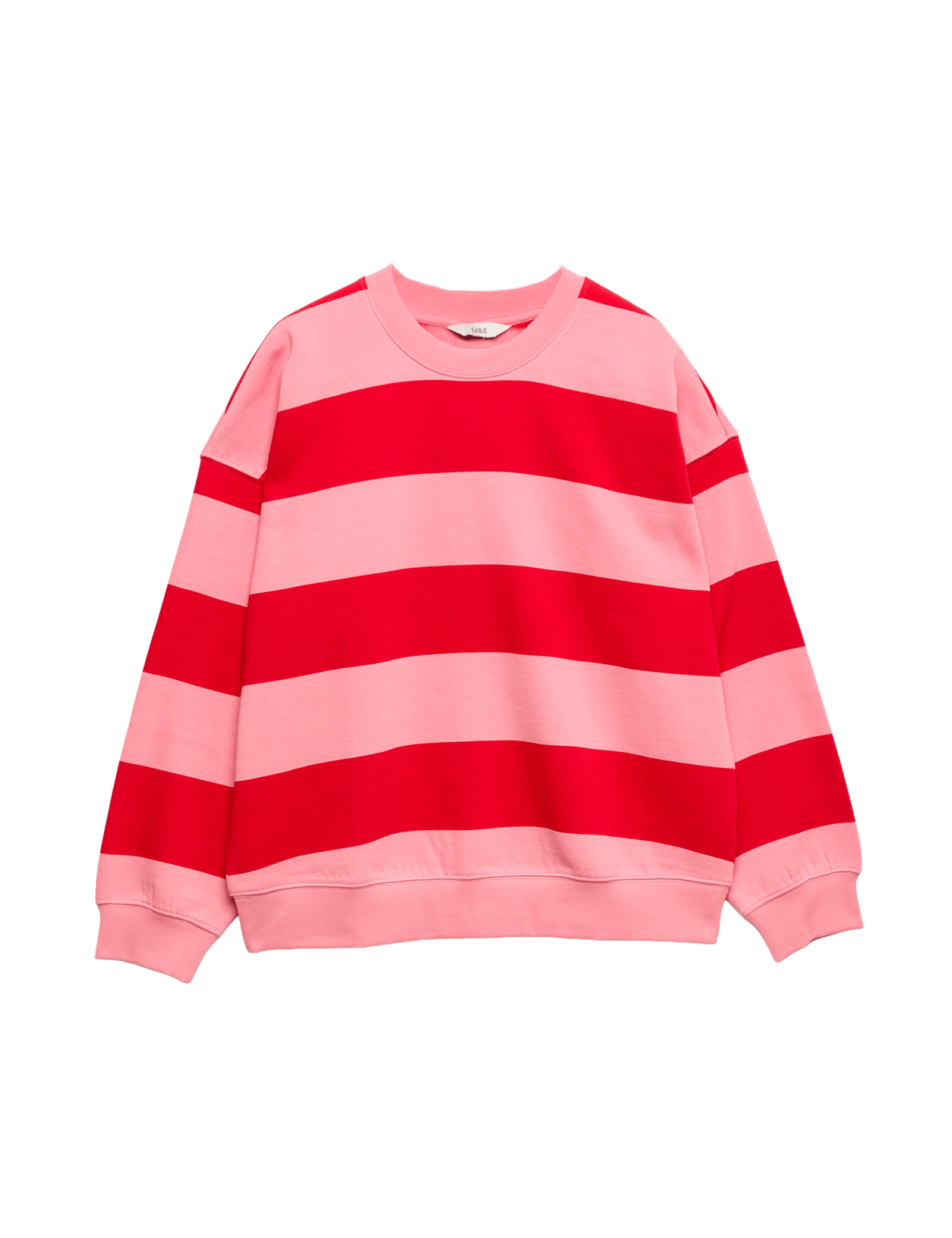 Cotton Rich Striped Sweatshirt - image 3