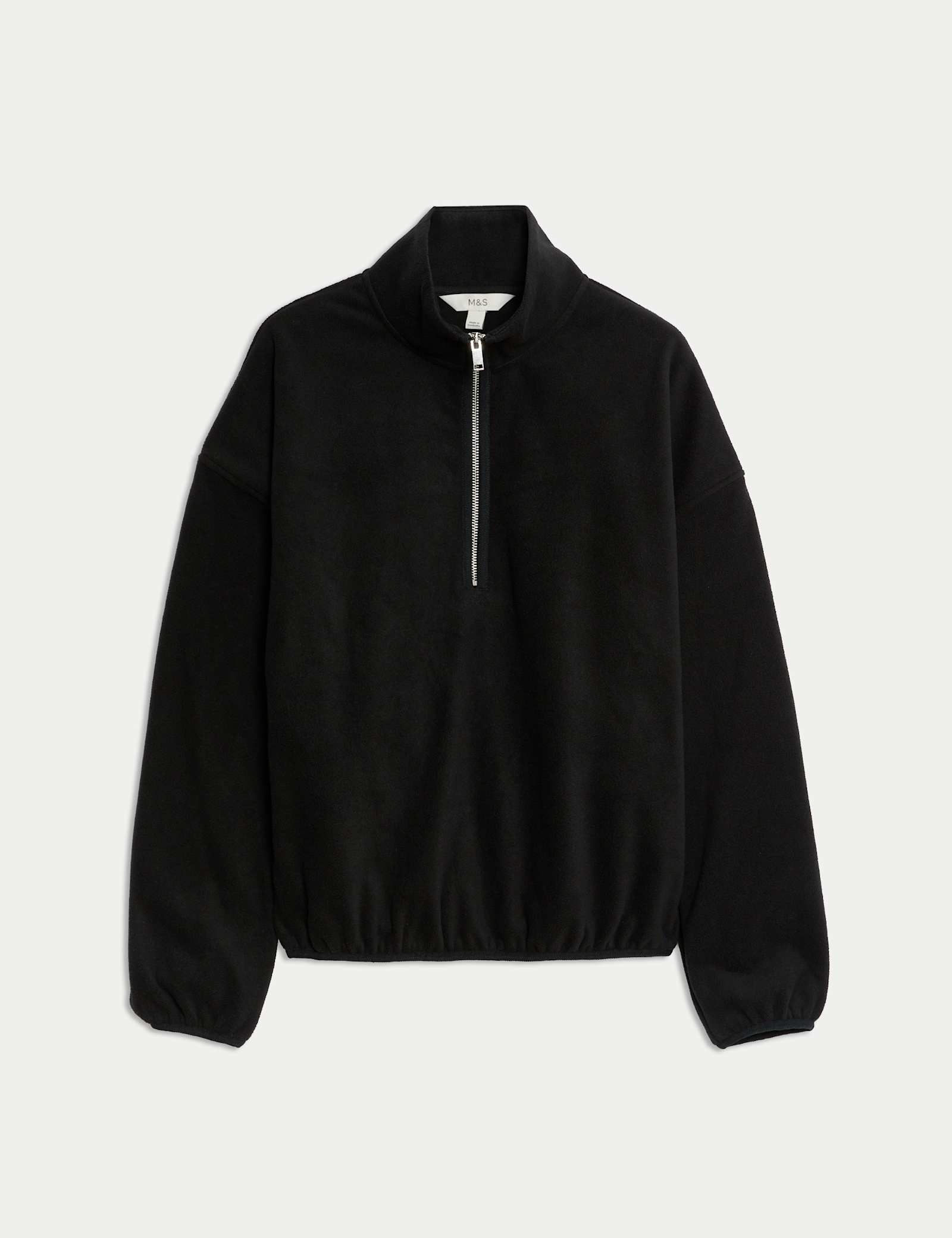 Fleece Half Zip Sweatshirt - image 1