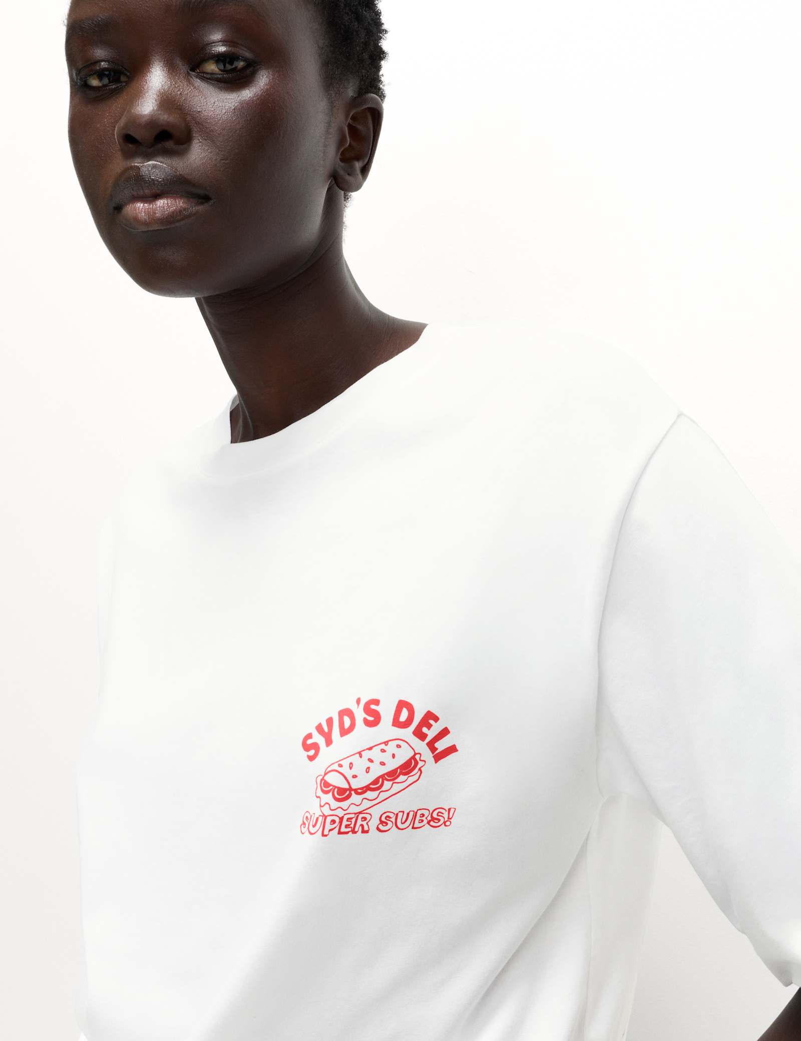 Pure Cotton Slogan Oversized T-Shirt - image 4