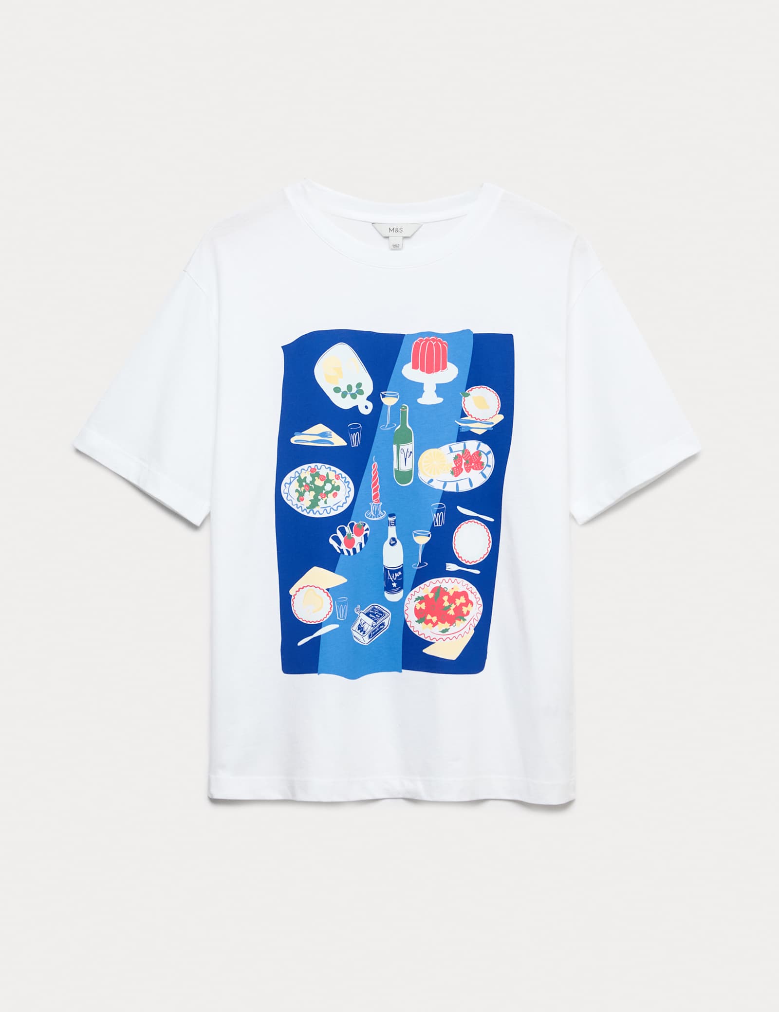 Pure Cotton Slogan Oversized T-Shirt - image 3