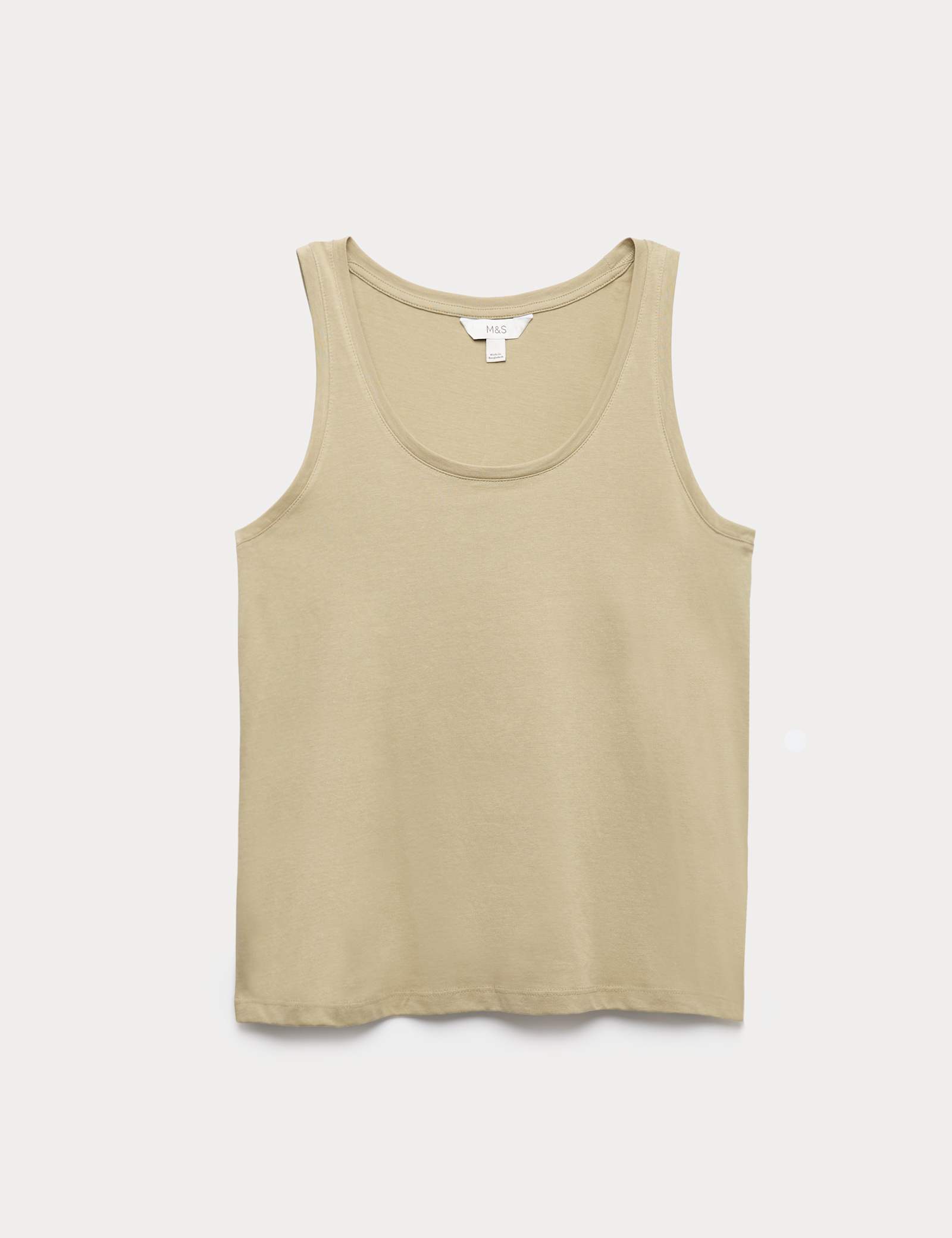 Pure Cotton Scoop Neck Top - image 2