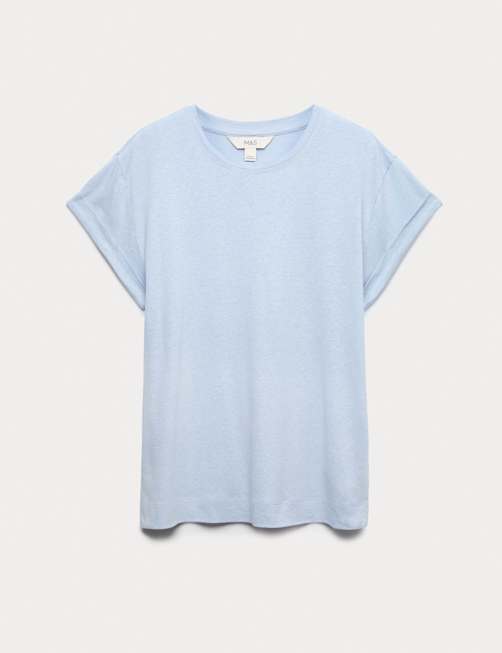 Linen Blend T-Shirt - image 4