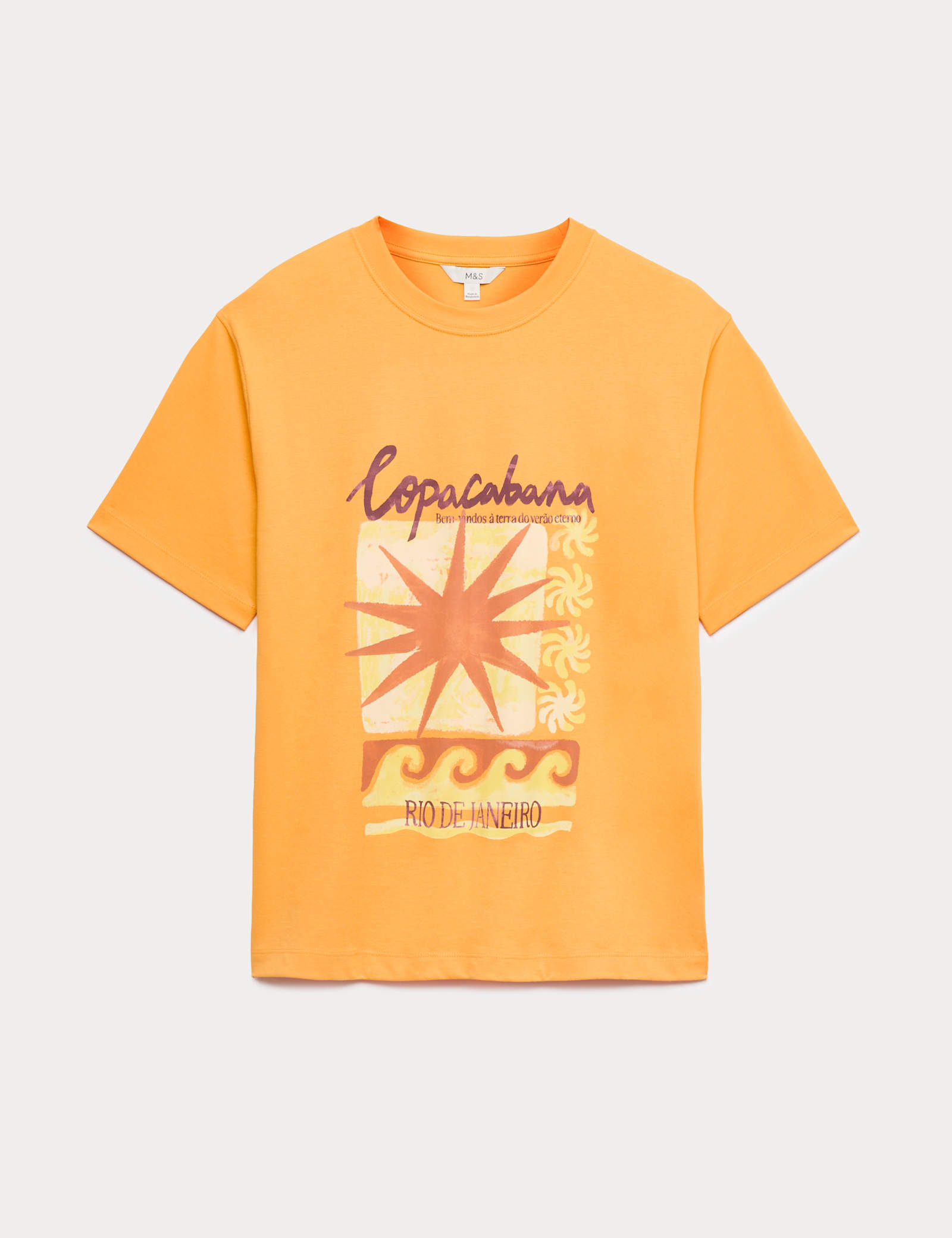 Pure Cotton Oversized Graphic T-Shirt - image 1
