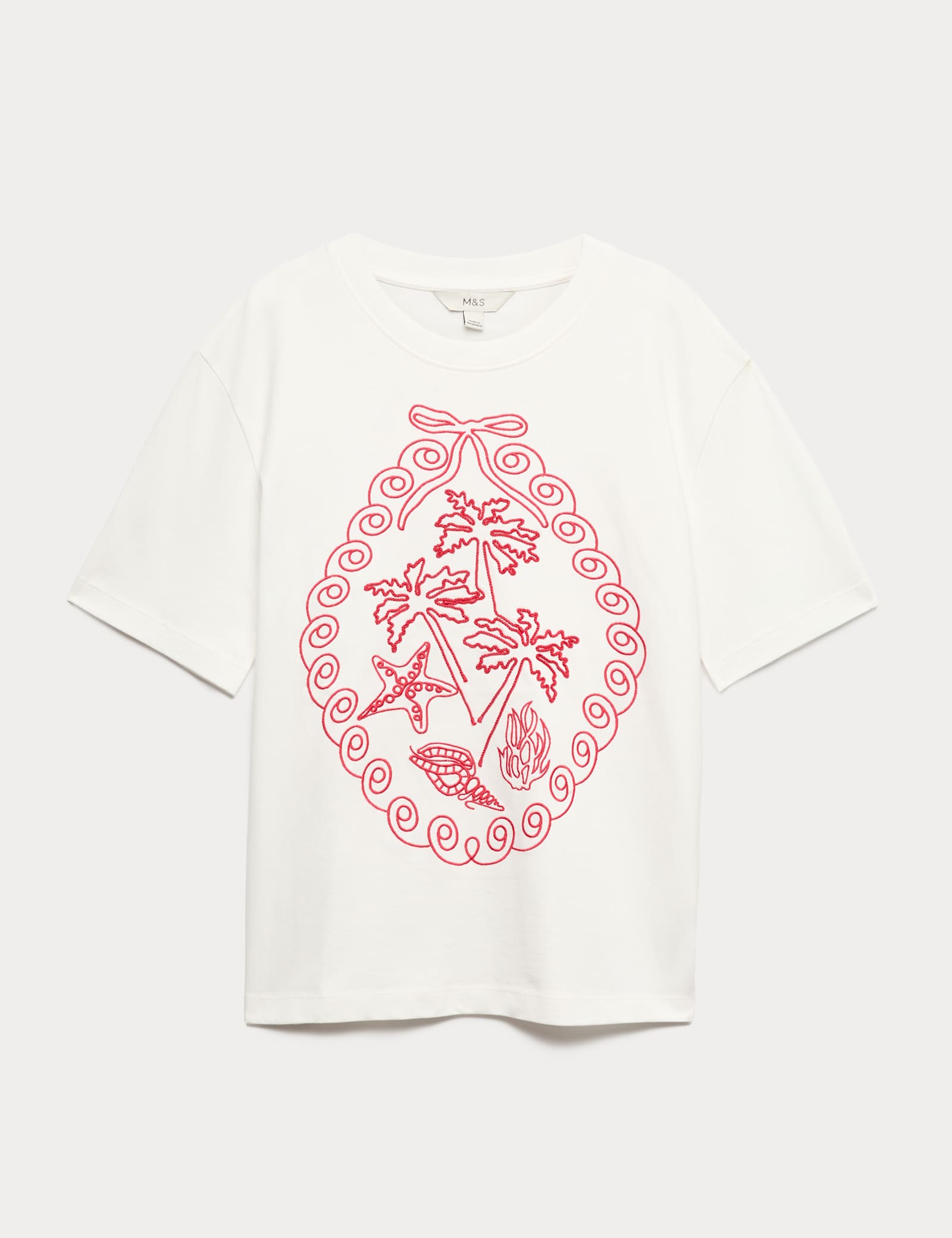 Pure Cotton Graphic Oversized T-Shirt - image 1