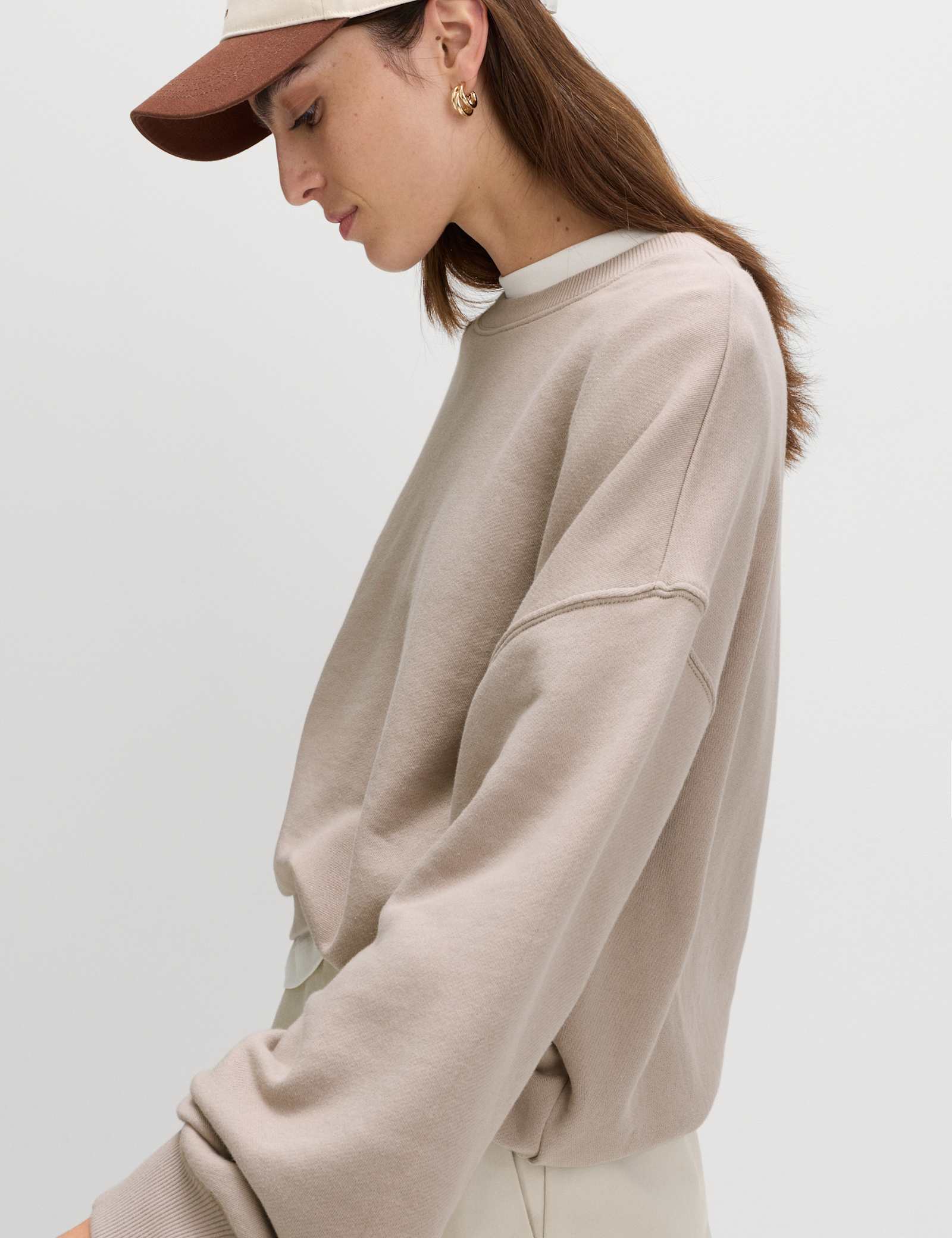 Cotton Rich Garment Dye Sweatshirt - image 4