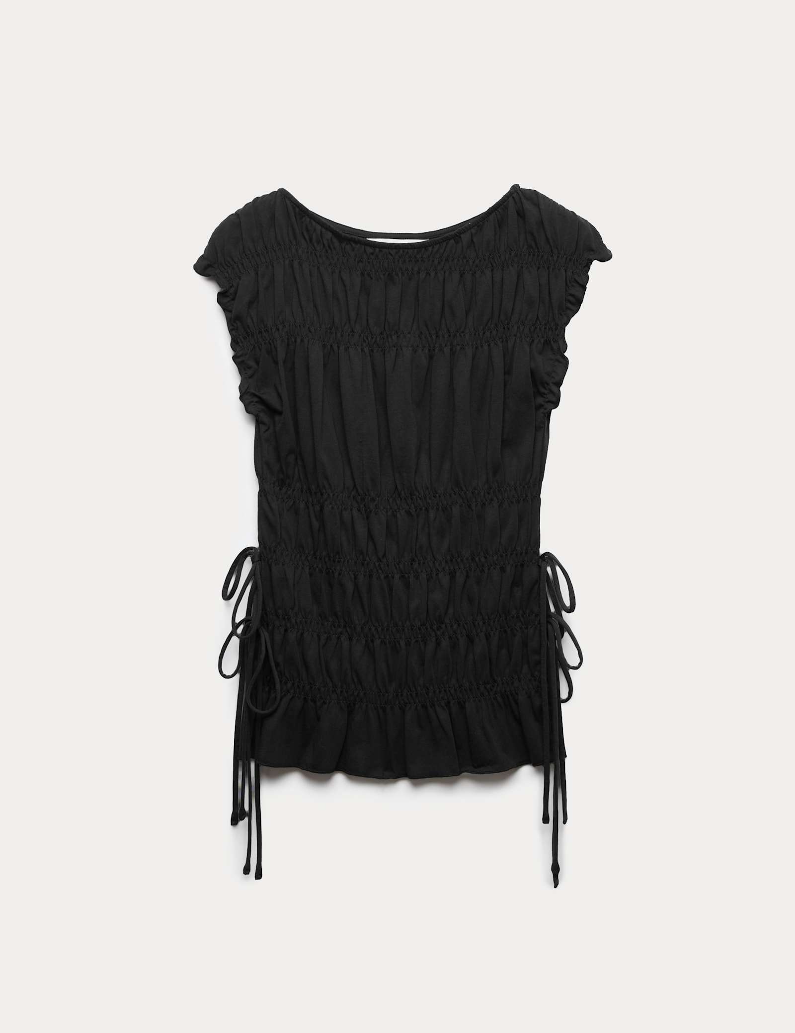 Pure Cotton Smocked Detail Top - image 1