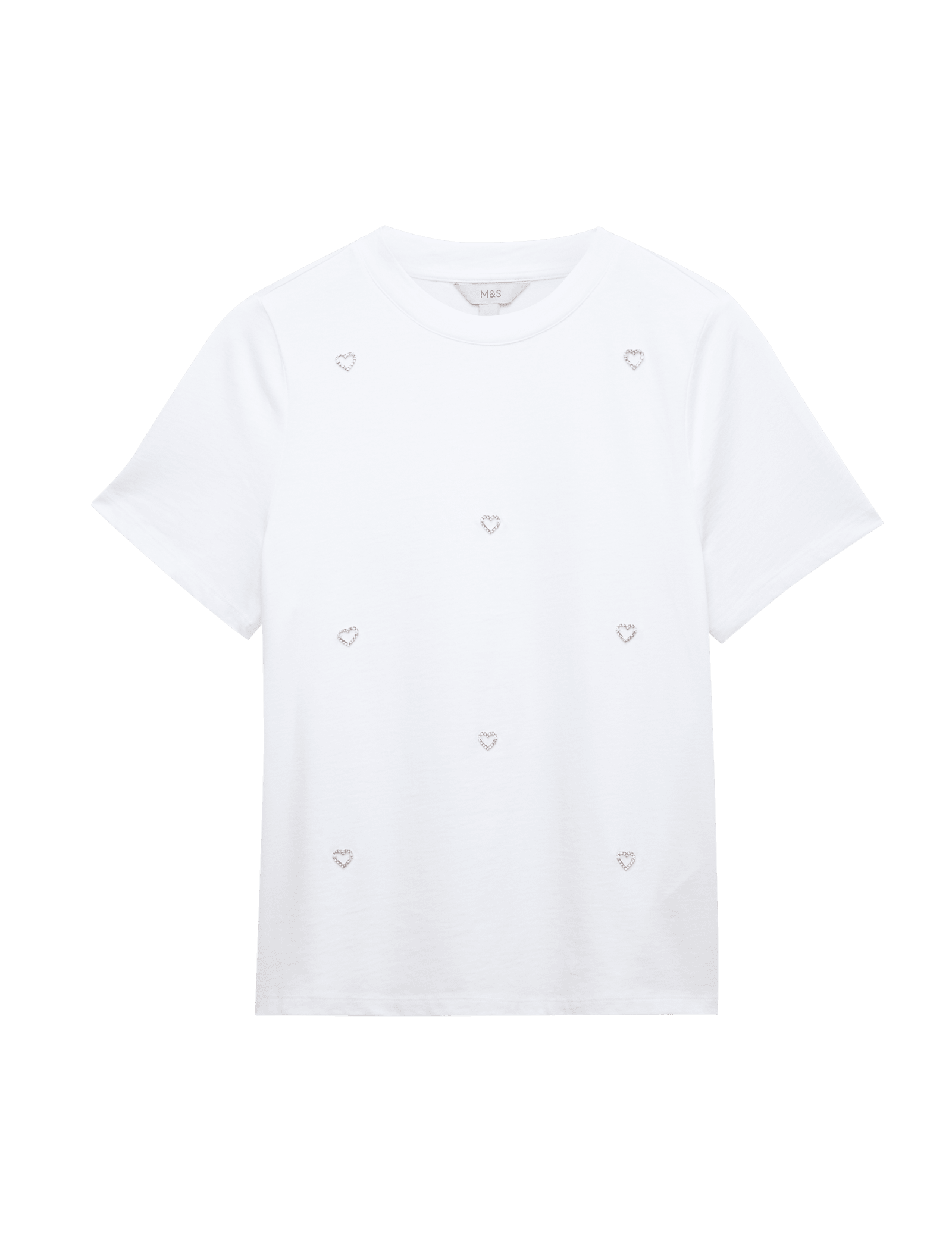Pure Cotton Embellished T-Shirt - image 5