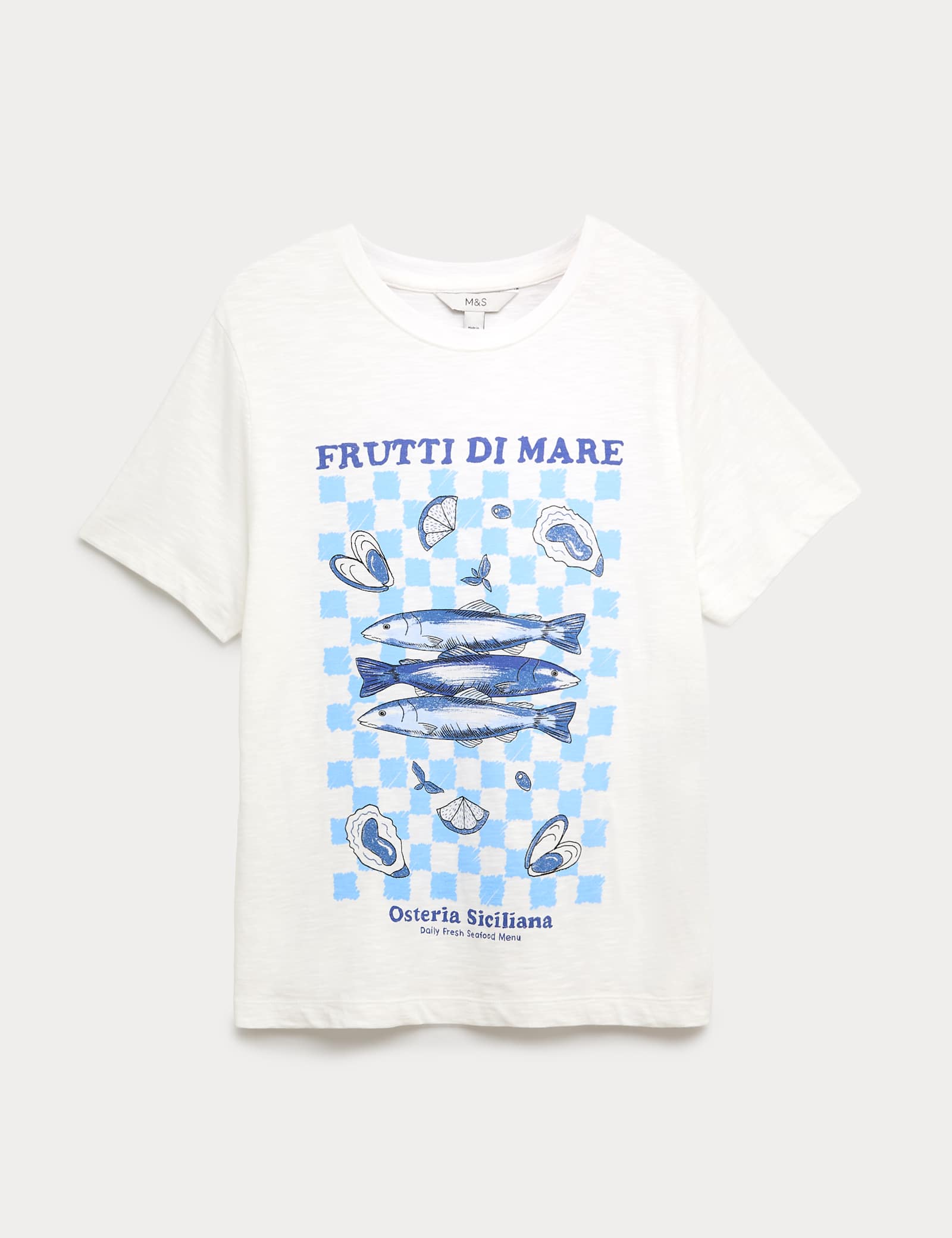 Pure Cotton Printed Graphic T-Shirt - image 1