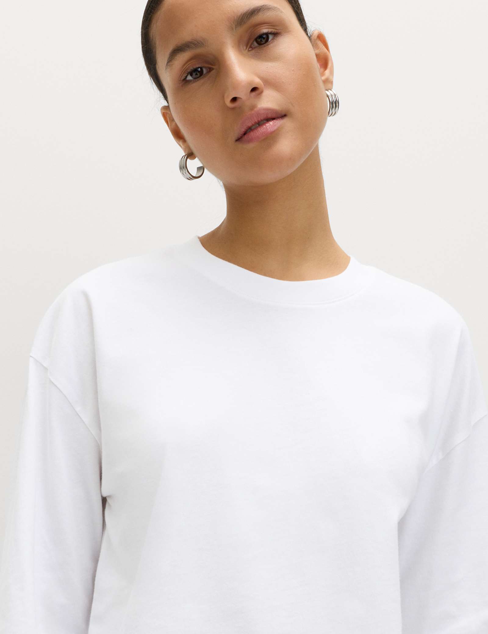 Pure Cotton Striped Boxy Top - image 2