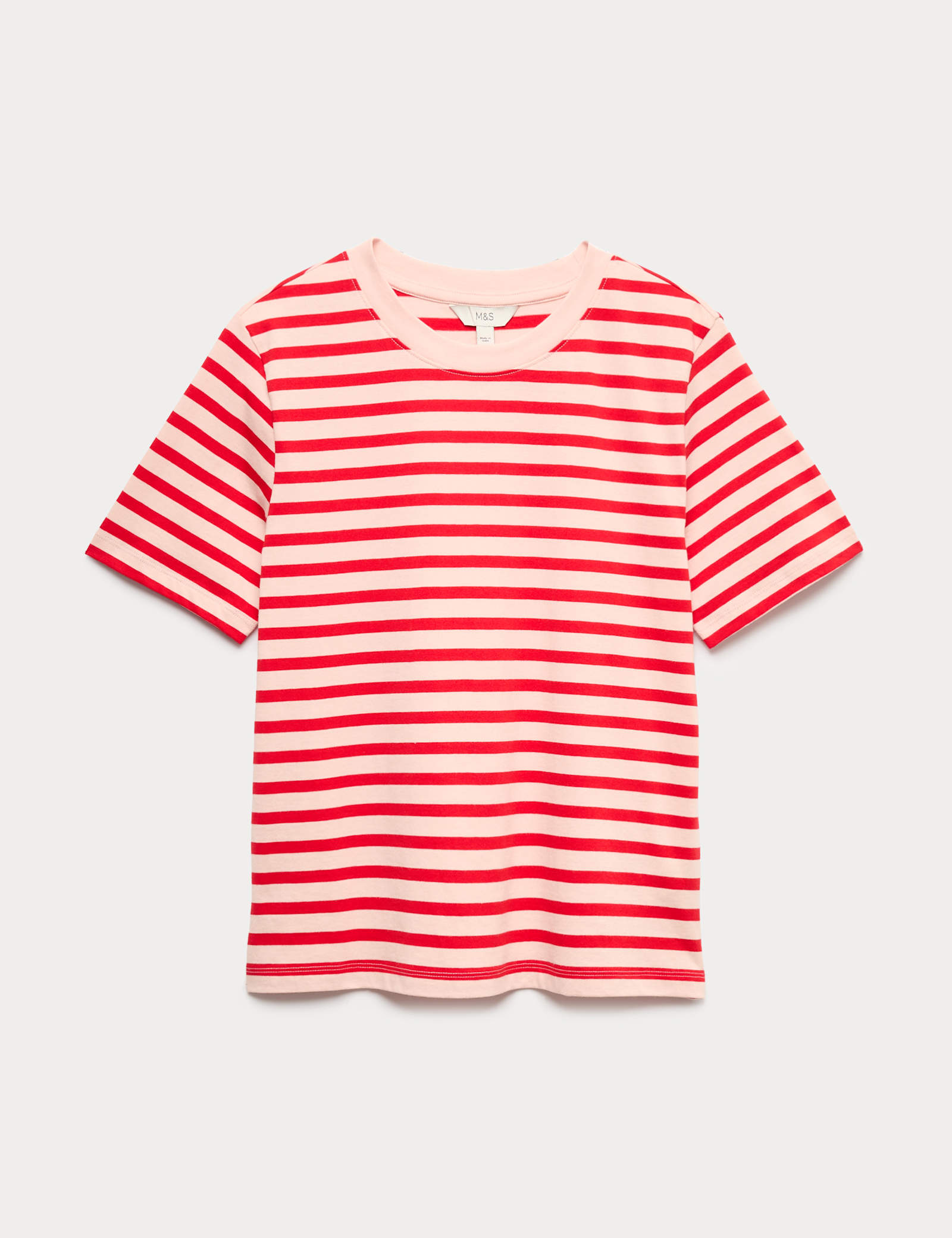 Pure Cotton Striped Everyday Fit T-Shirt - image 4