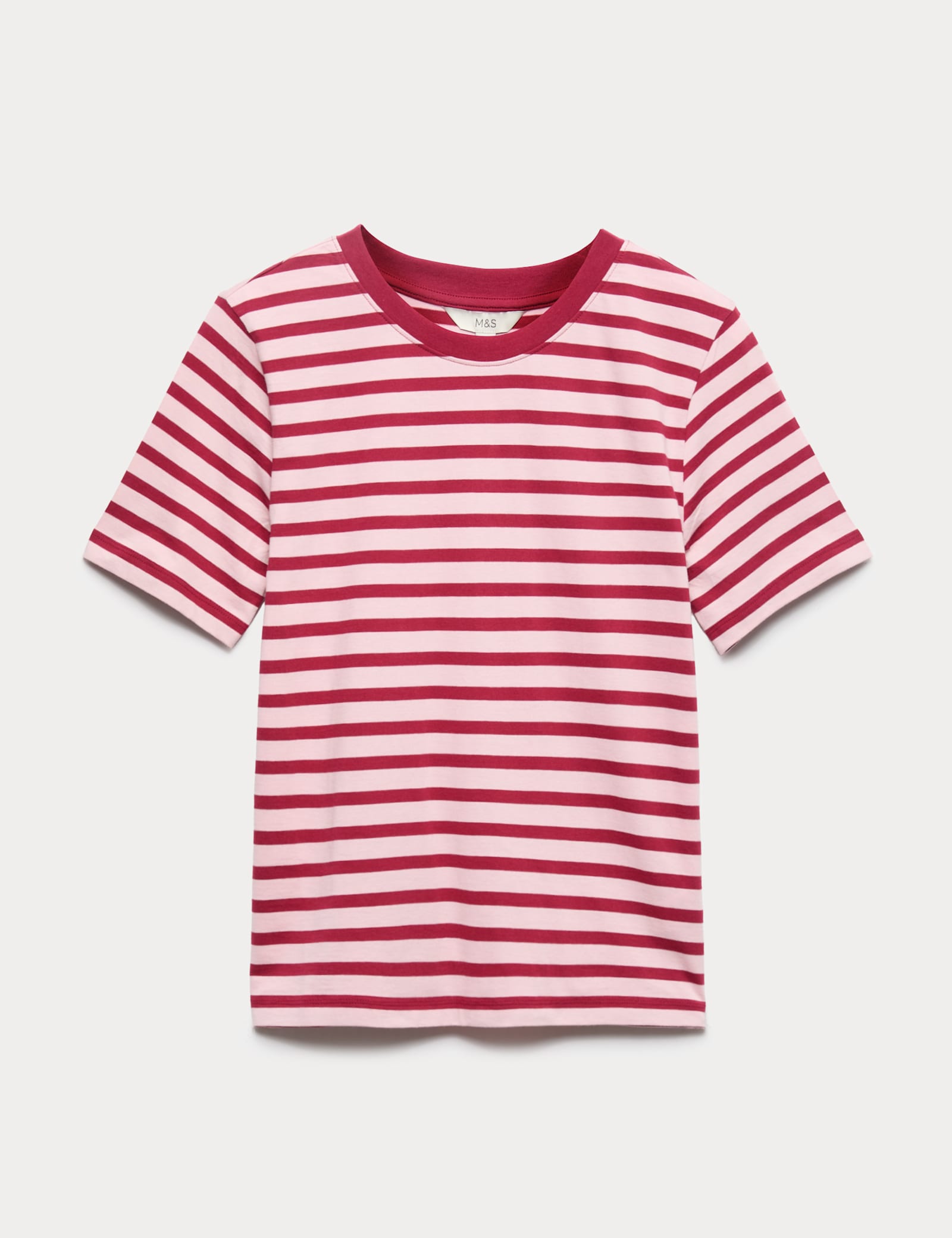 Pure Cotton Striped Everyday Fit T-Shirt - image 5