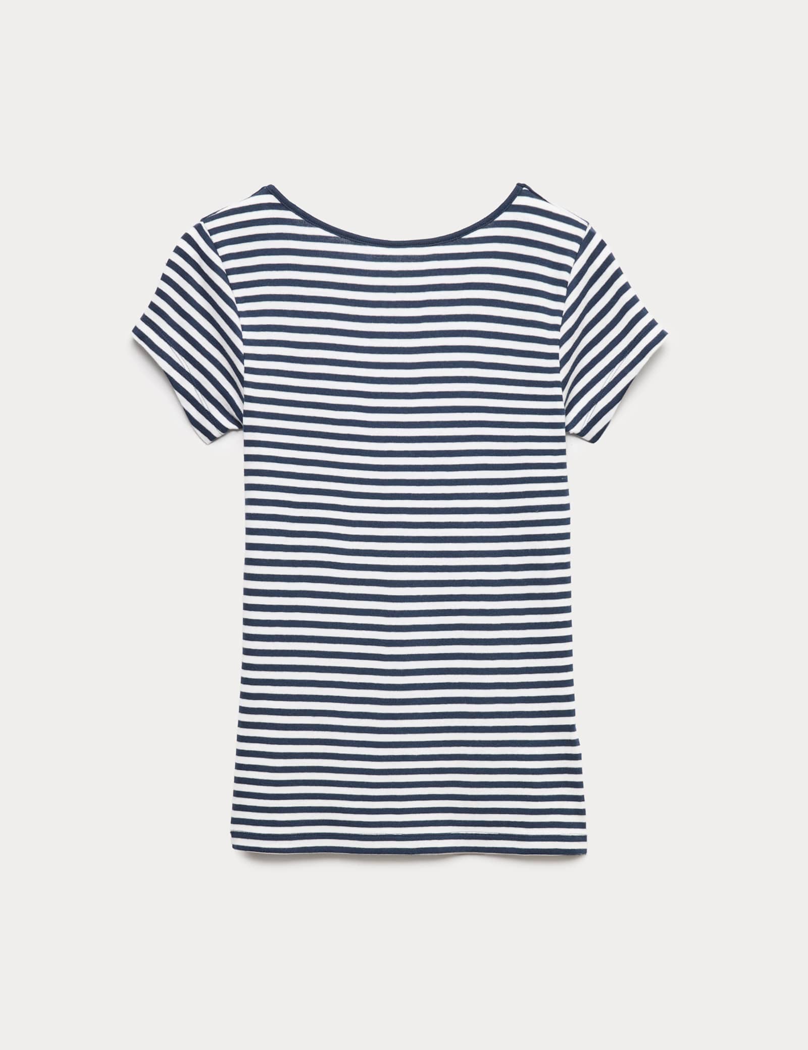 Pure Cotton Short Sleeve Ballet Back T-Shirt - image 1