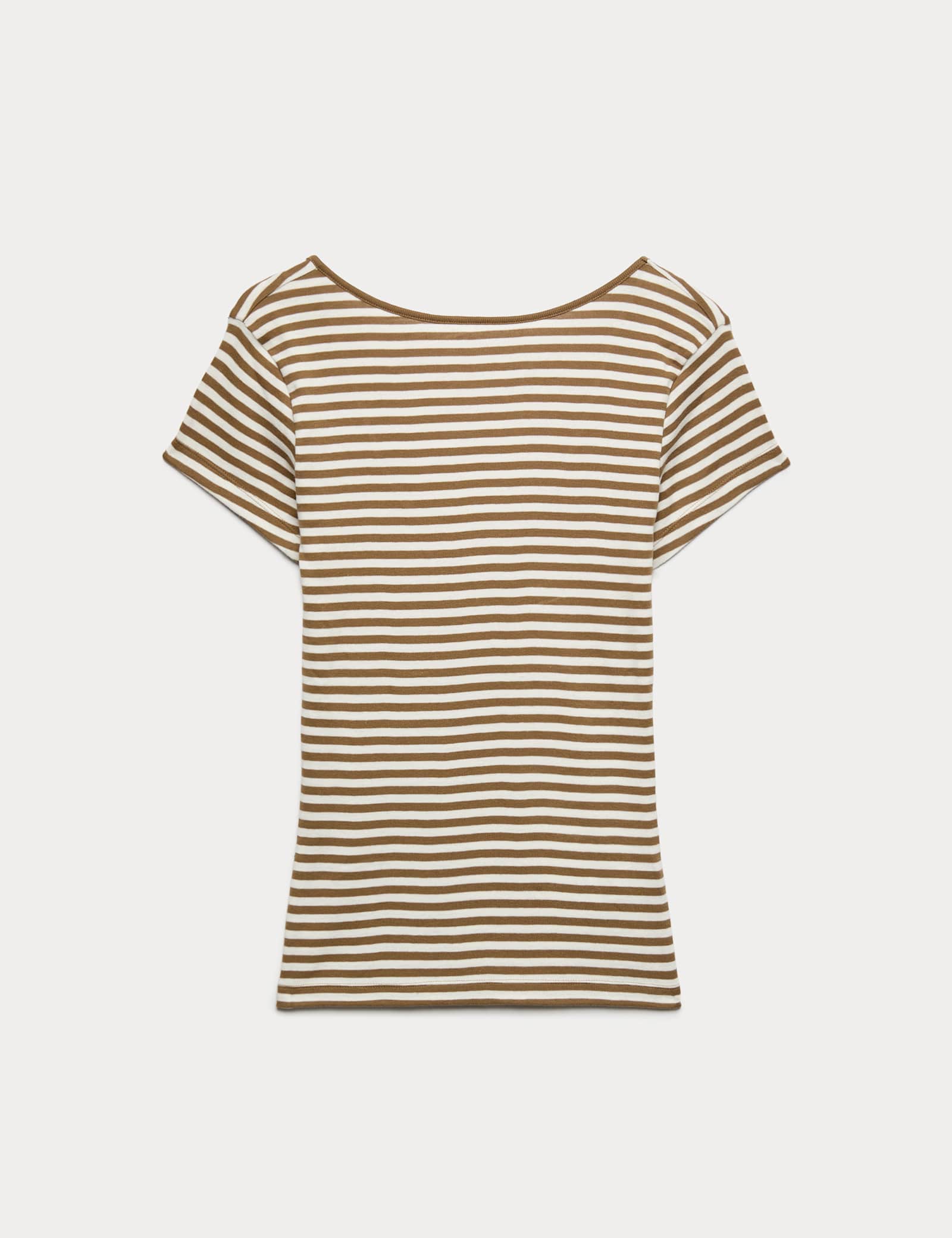 Pure Cotton Short Sleeve Ballet Back T-Shirt - image 4