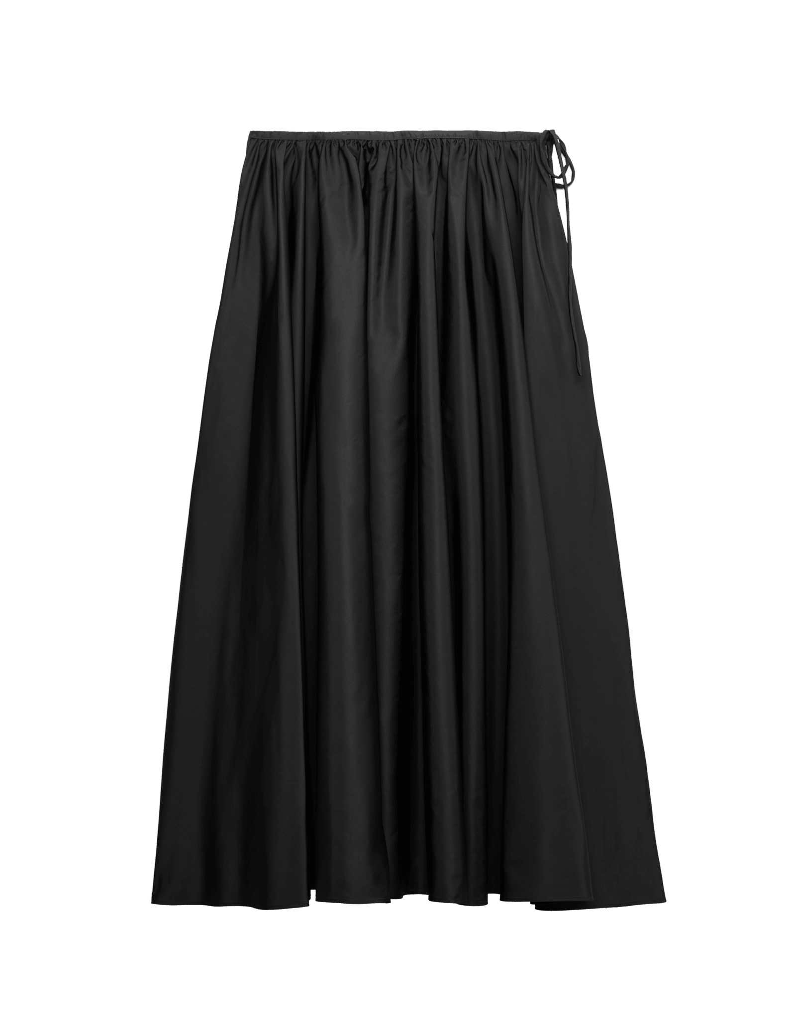 Taffeta Midi Circle Skirt - image 3