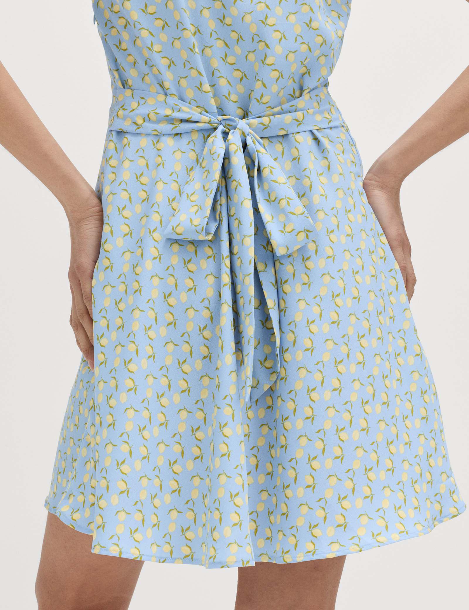 Printed Mini Tea Dress - image 4
