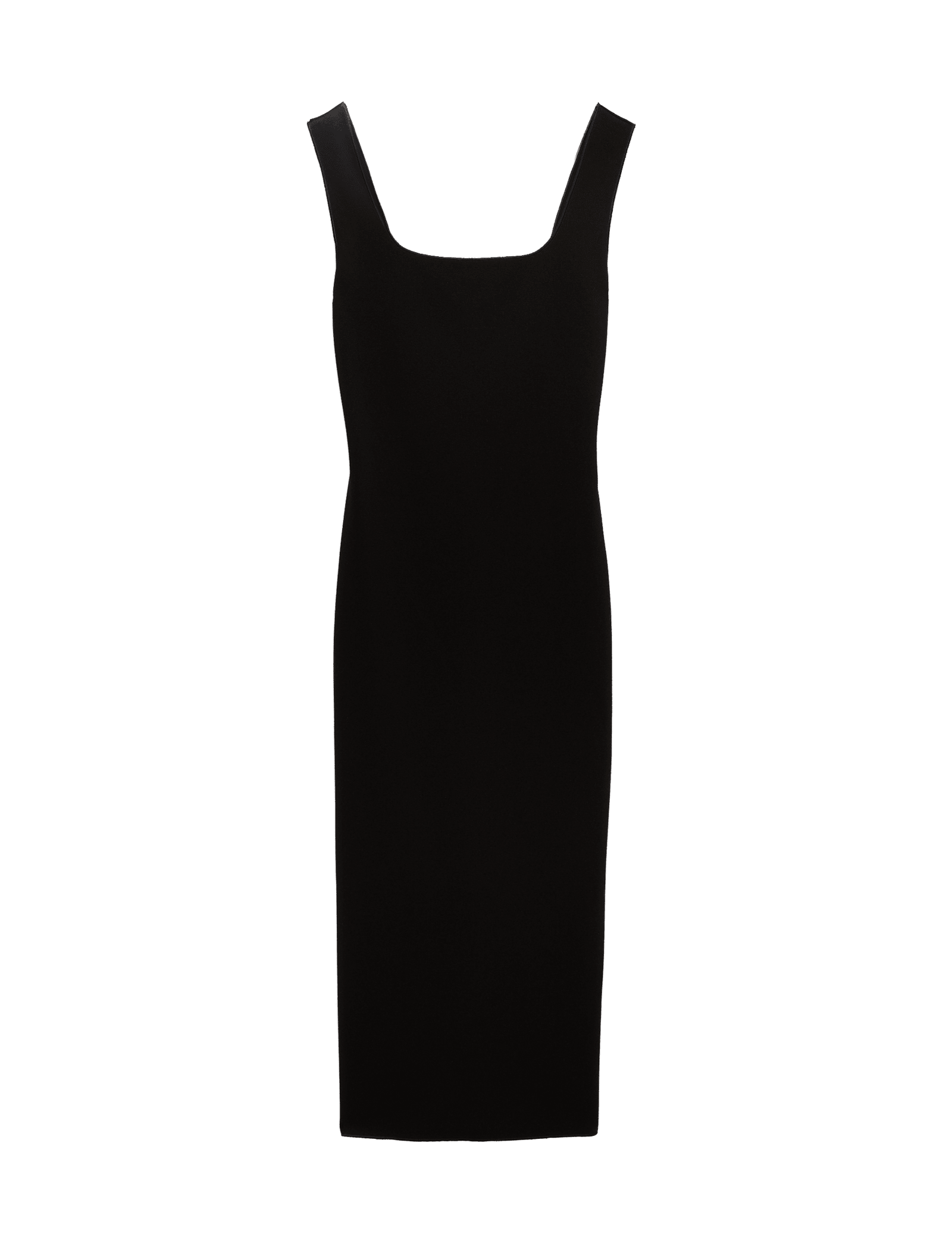 Jersey Square Neck Midi Bodycon Dress - image 3