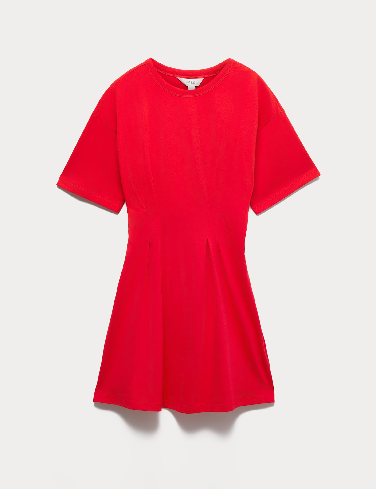 Pure Cotton Waisted Mini T-Shirt Dress - image 2