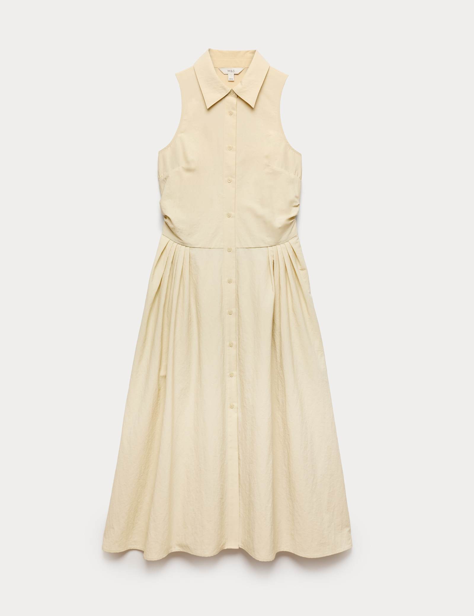 Button Through Midi Shirt Dress - image 1