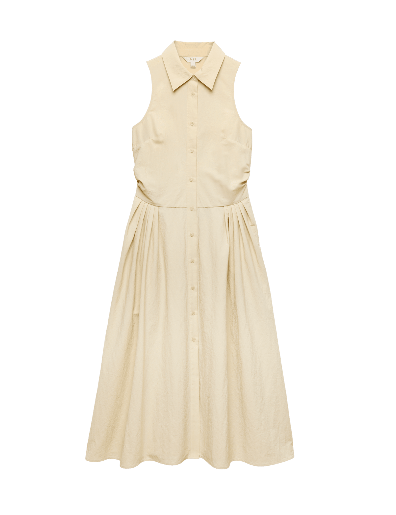 Button Through Midi Shirt Dress - image 3