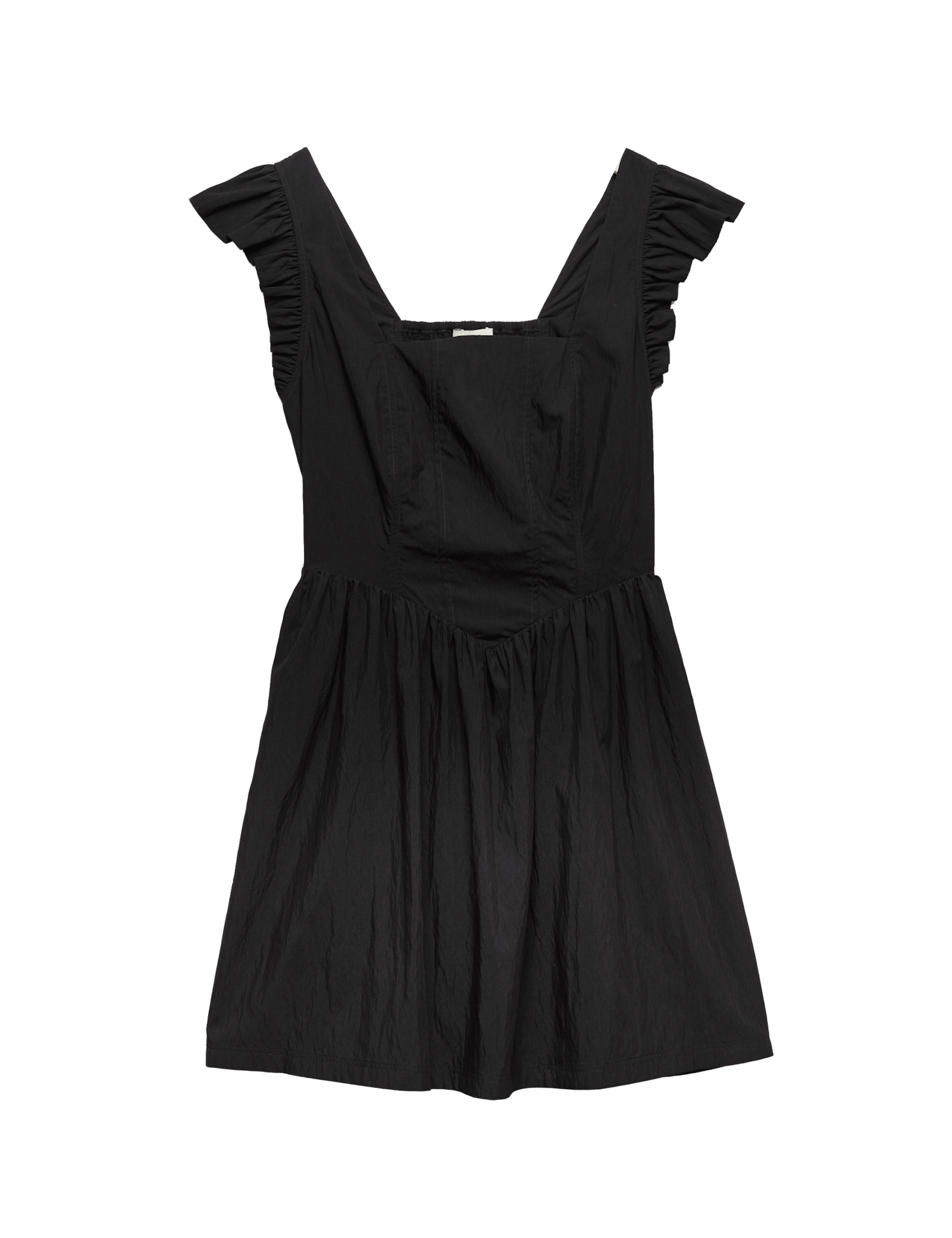 Frill Detail Square Neck Mini Skater Dress - image 3