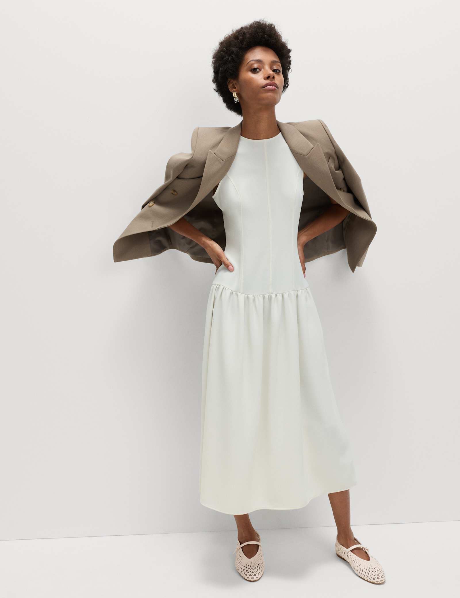 Midaxi Waisted Dress - image 5