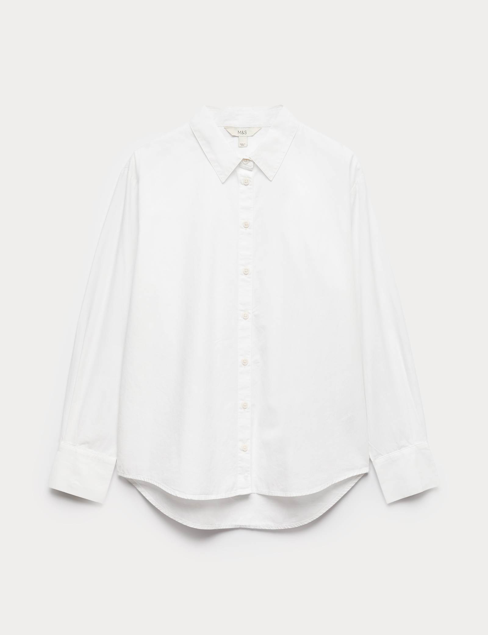 Pure Cotton Collared Button Through Shirt - image 1