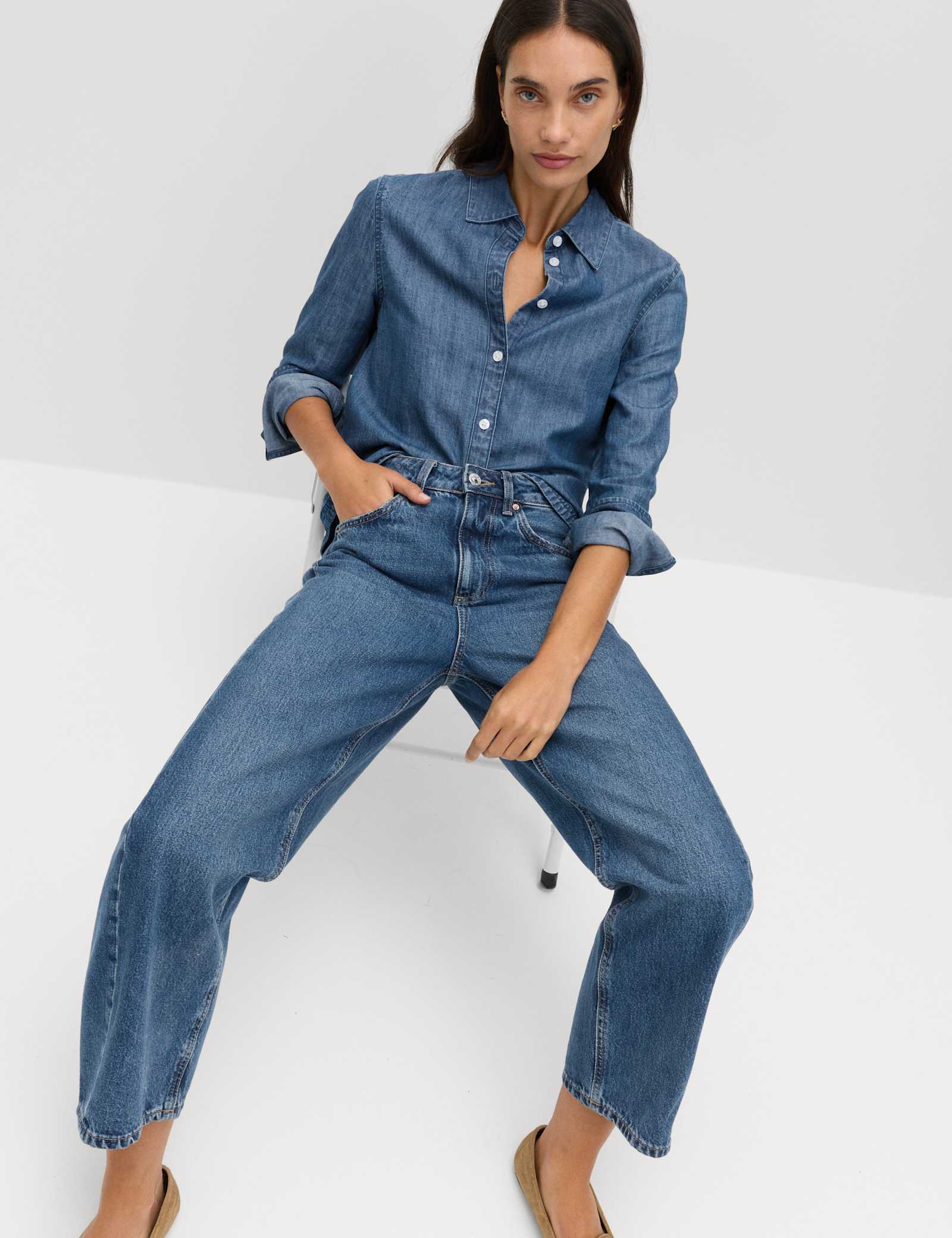 Denim Shirt - image 2