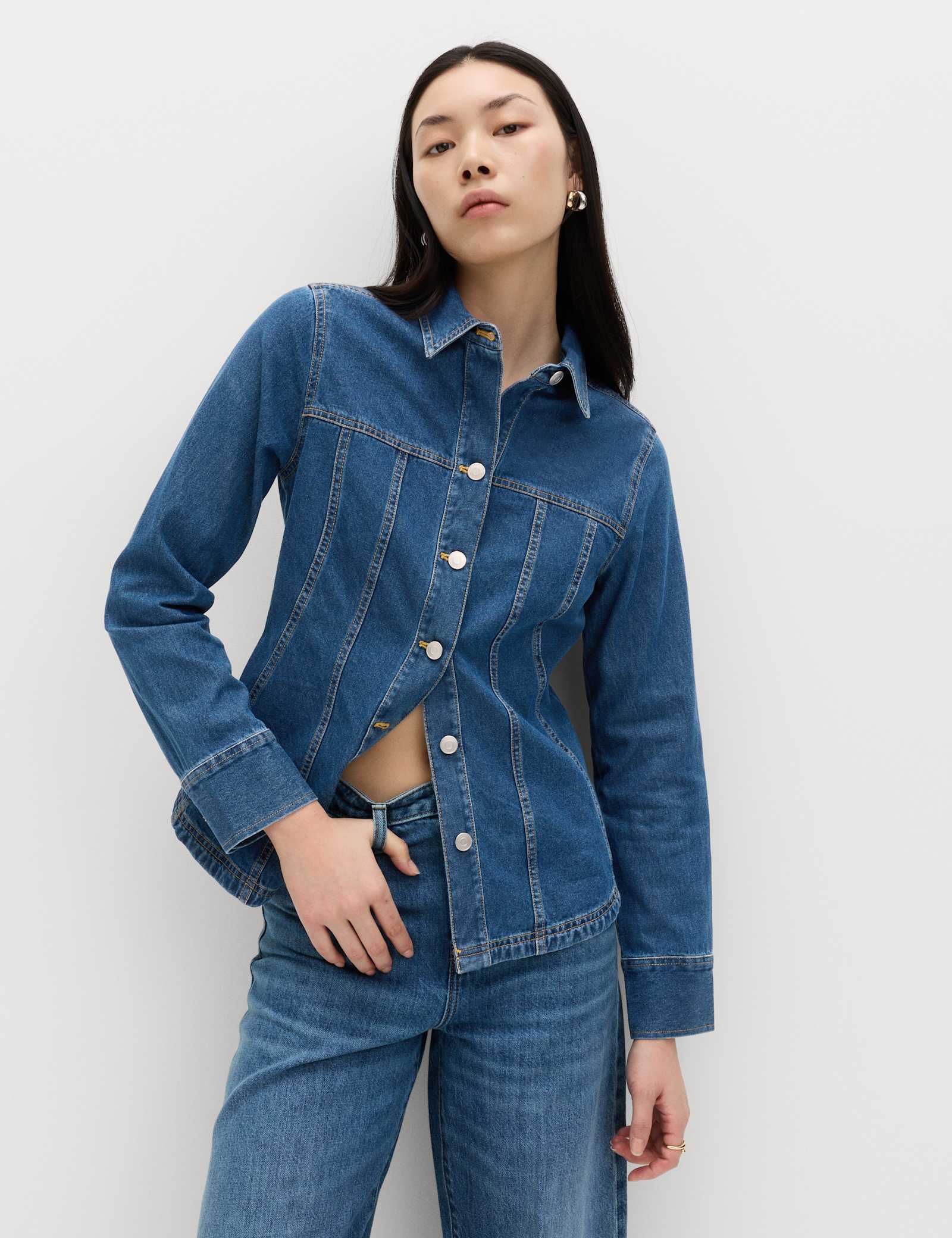 Denim Shirt - image 2