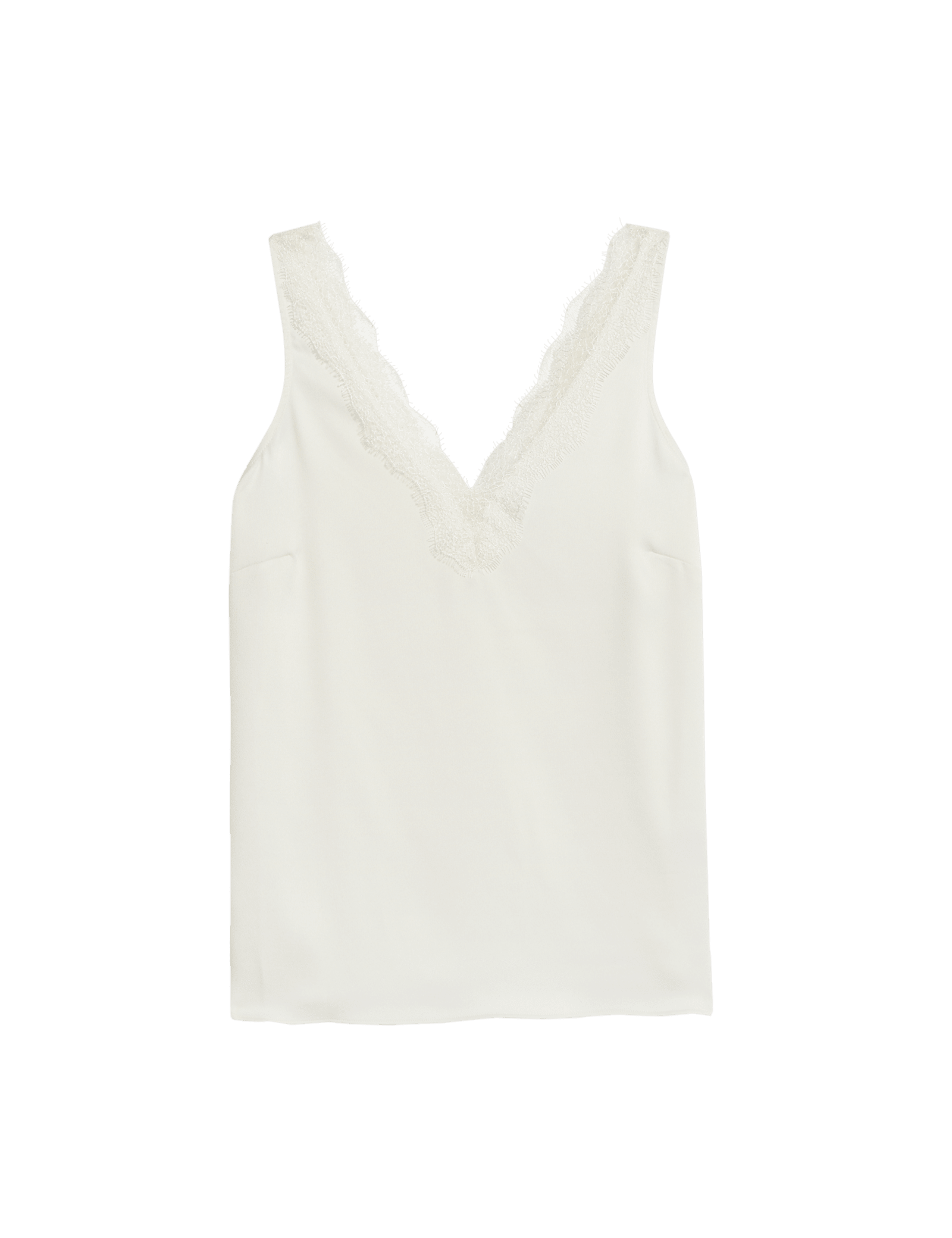 Satin Lace Insert Cami Top - image 5