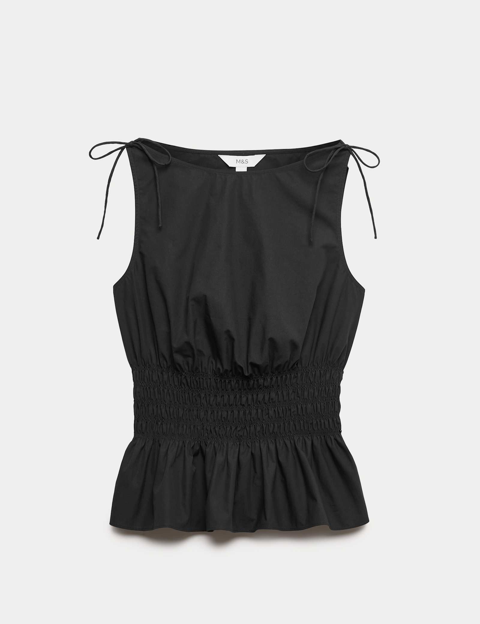 Pure Cotton Shirred Top - image 2