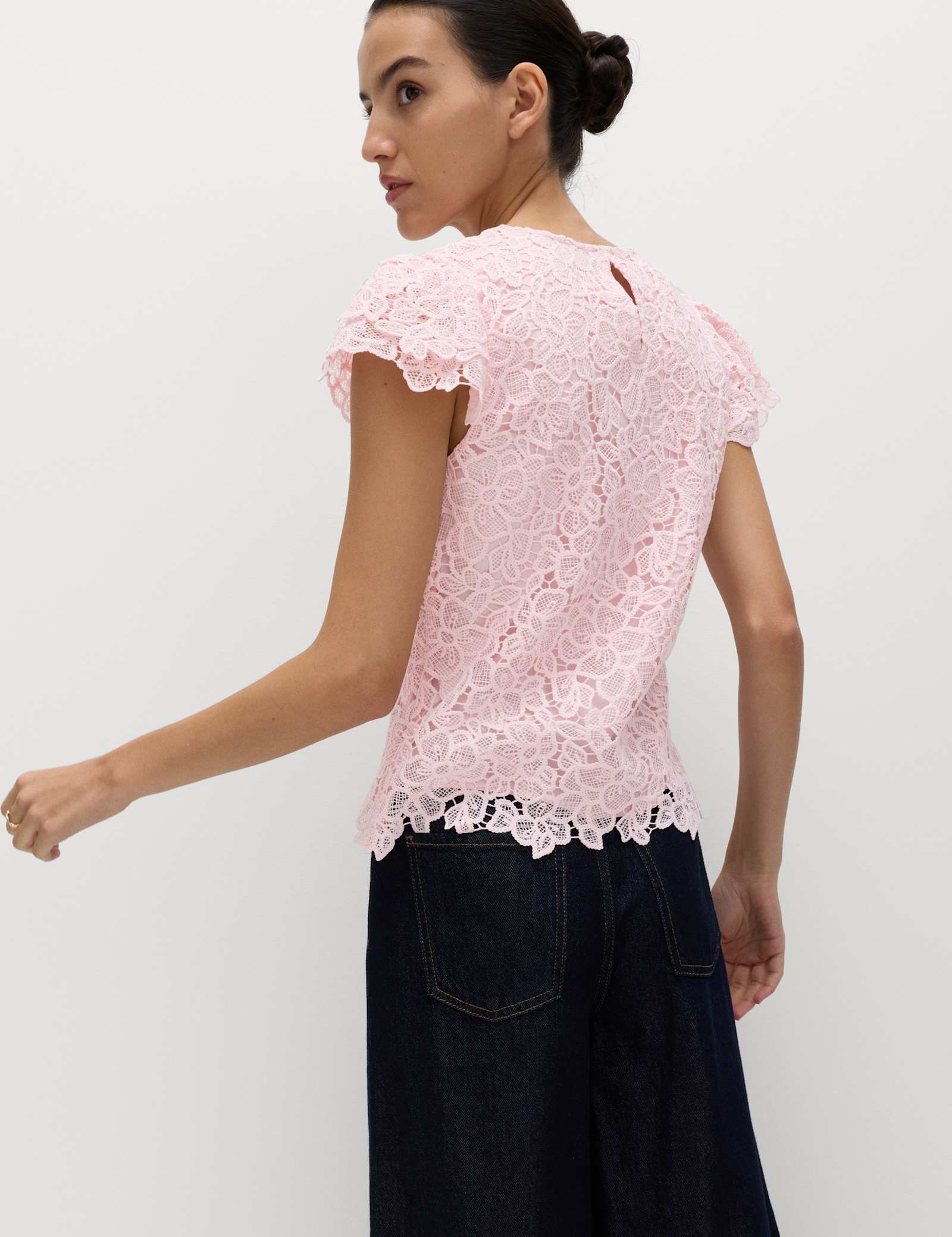 Embroidered Floral Top - image 5