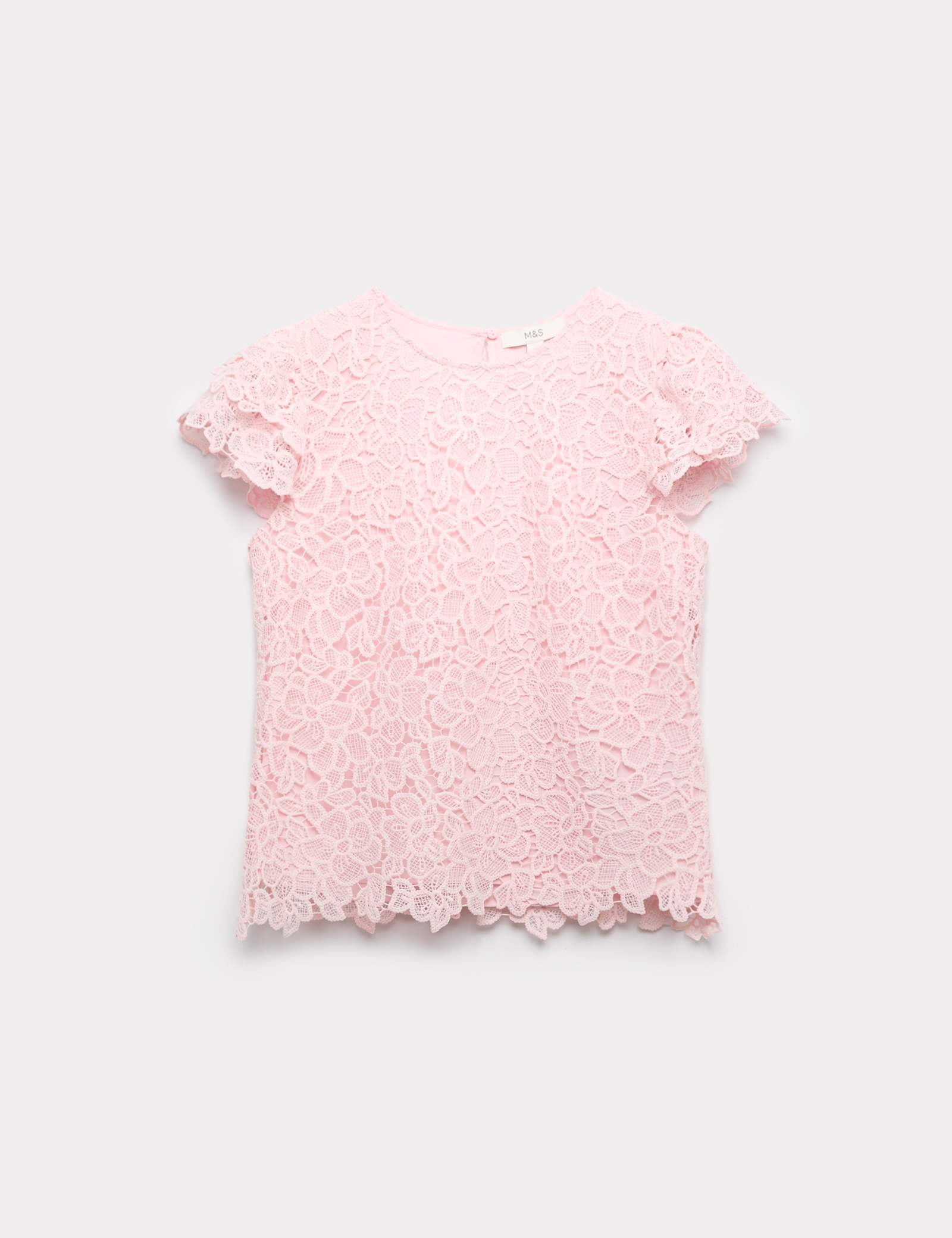 Embroidered Floral Top - image 1