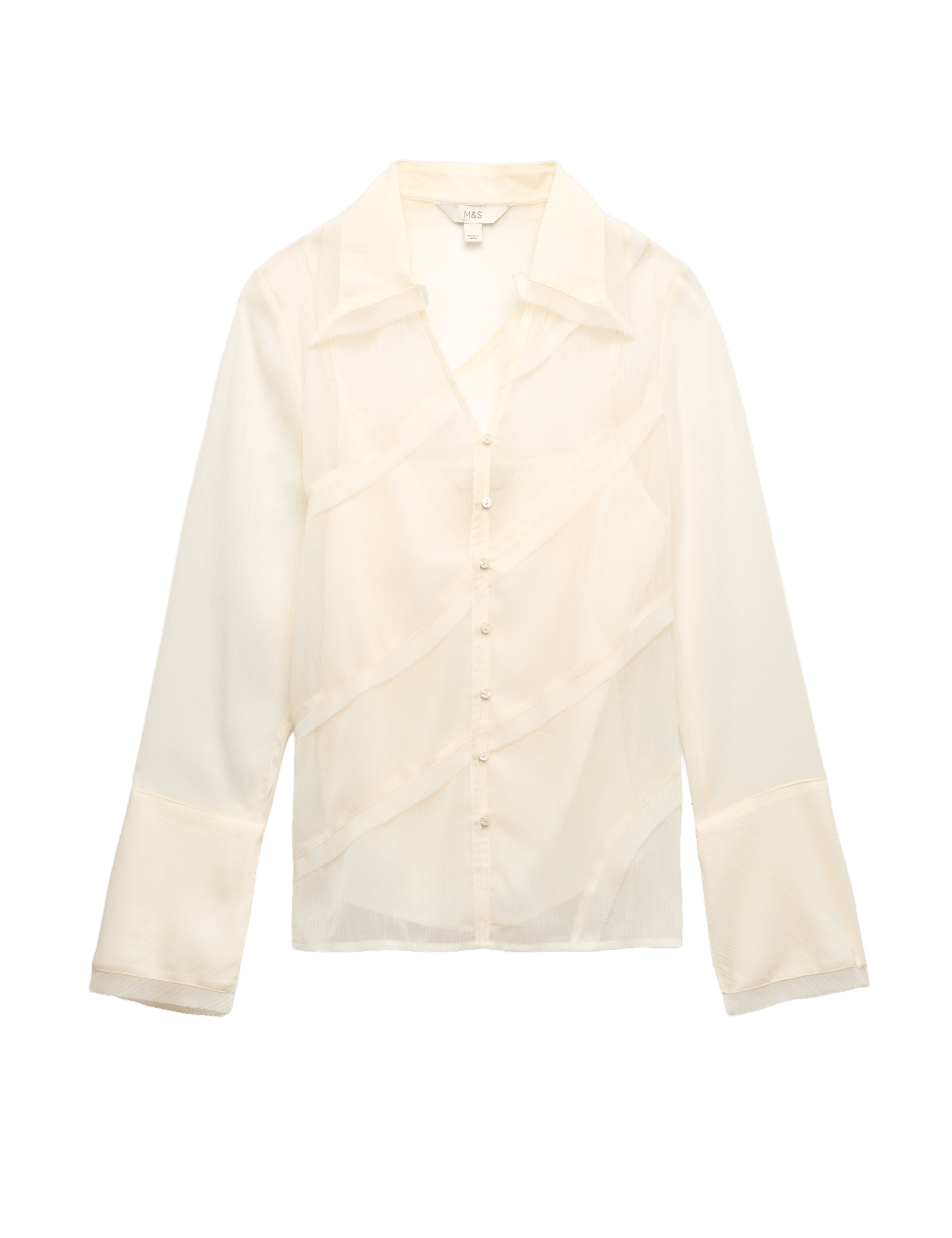 Seam Detail Collared Shirt - image 3