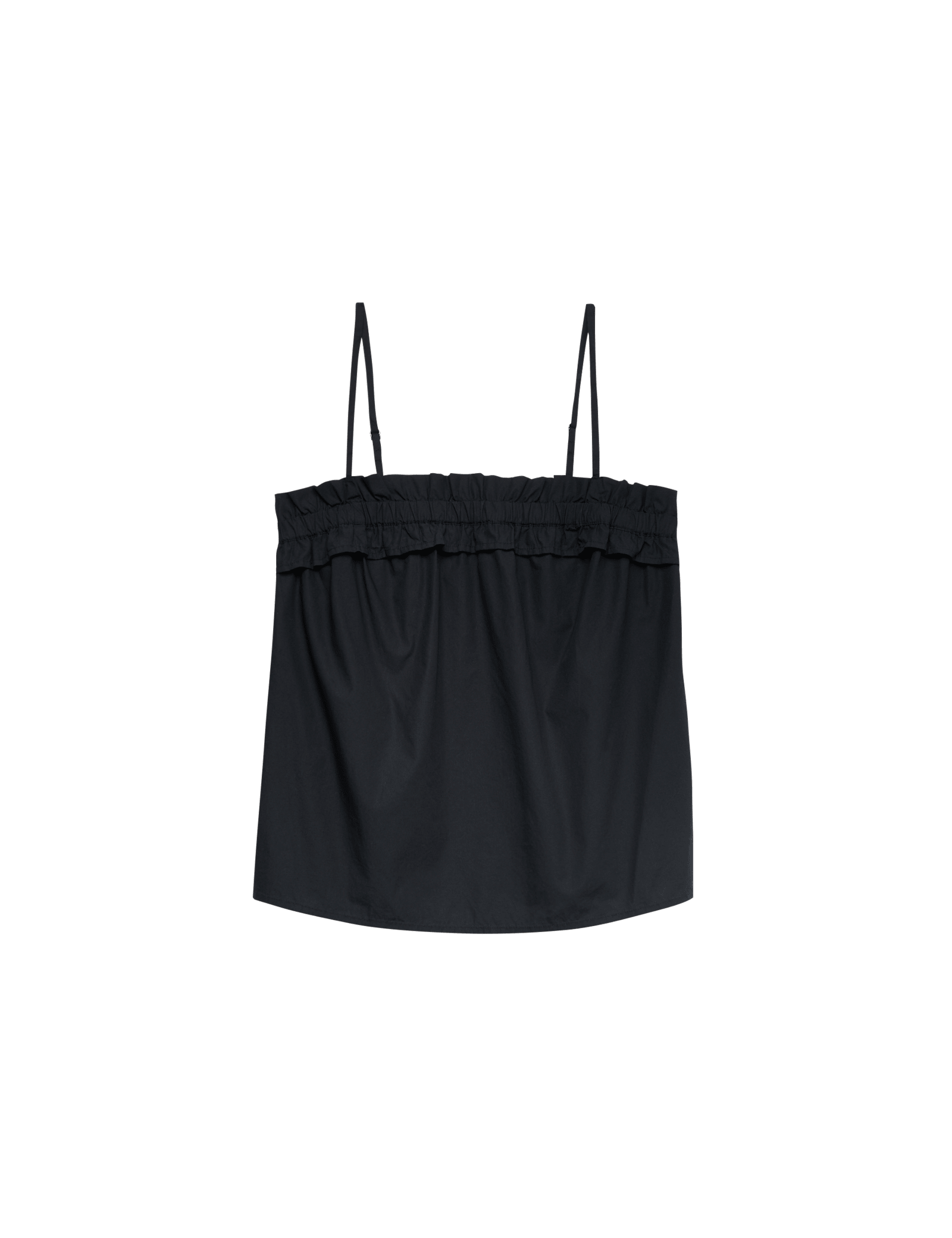Pure Cotton Ruched Sleeveless Cami Top - image 3