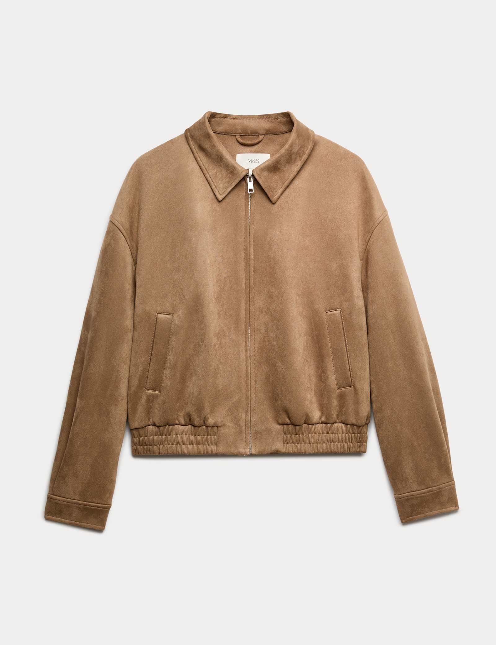 Suedette Harrington Jacket - image 2
