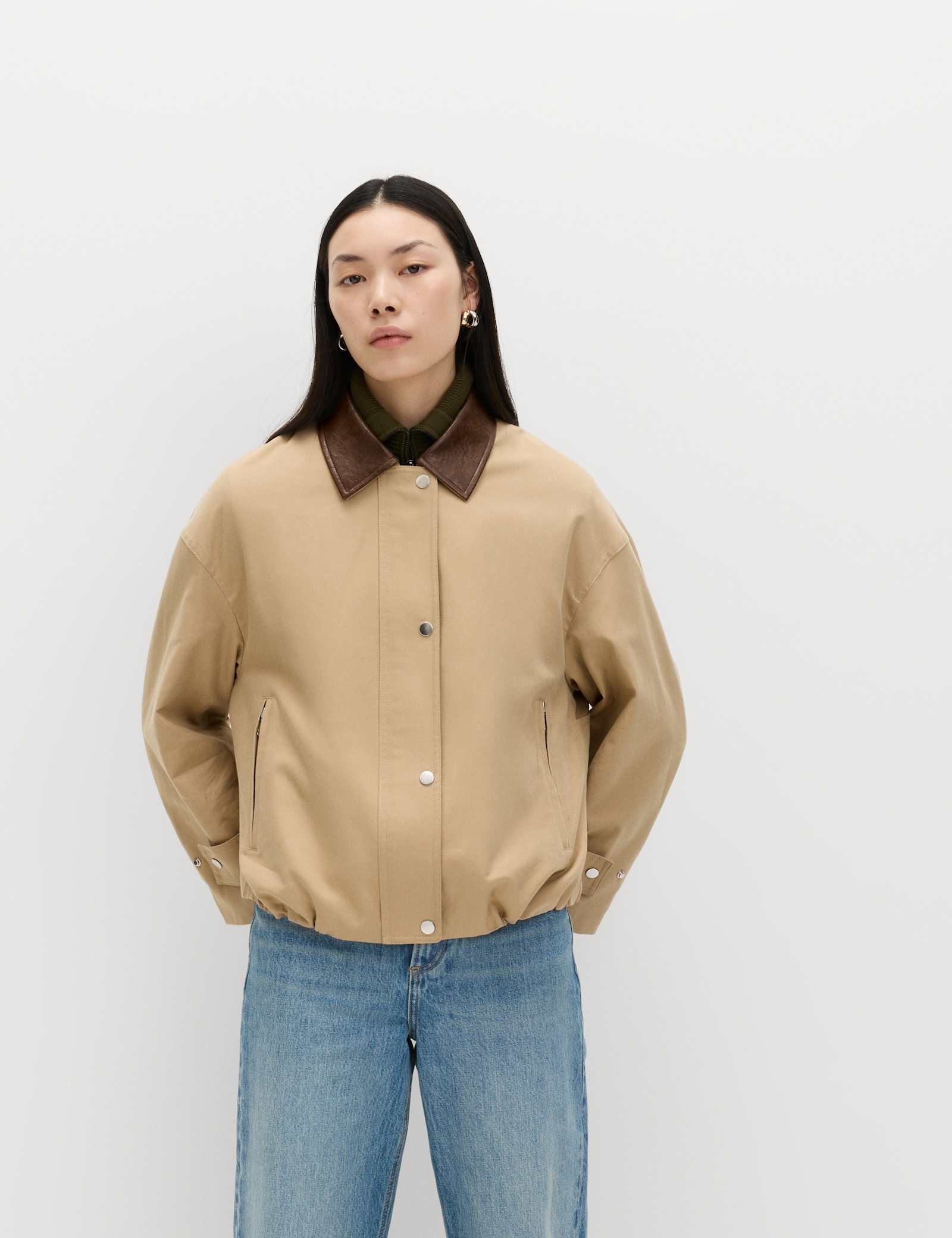 Cotton Rich Bomber Jacket - image 5