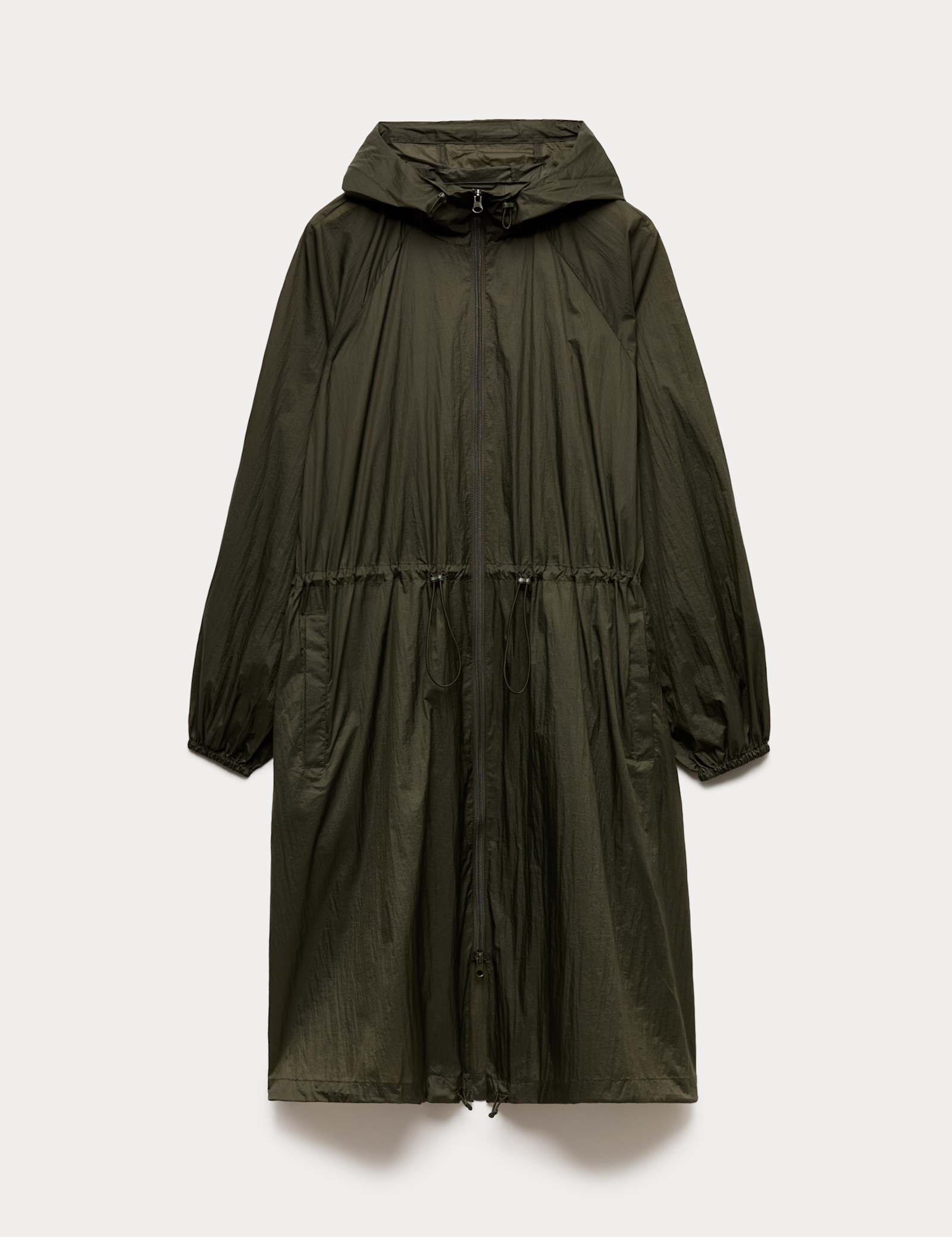Stormwear Hooded Packaway Raincoat - image 1